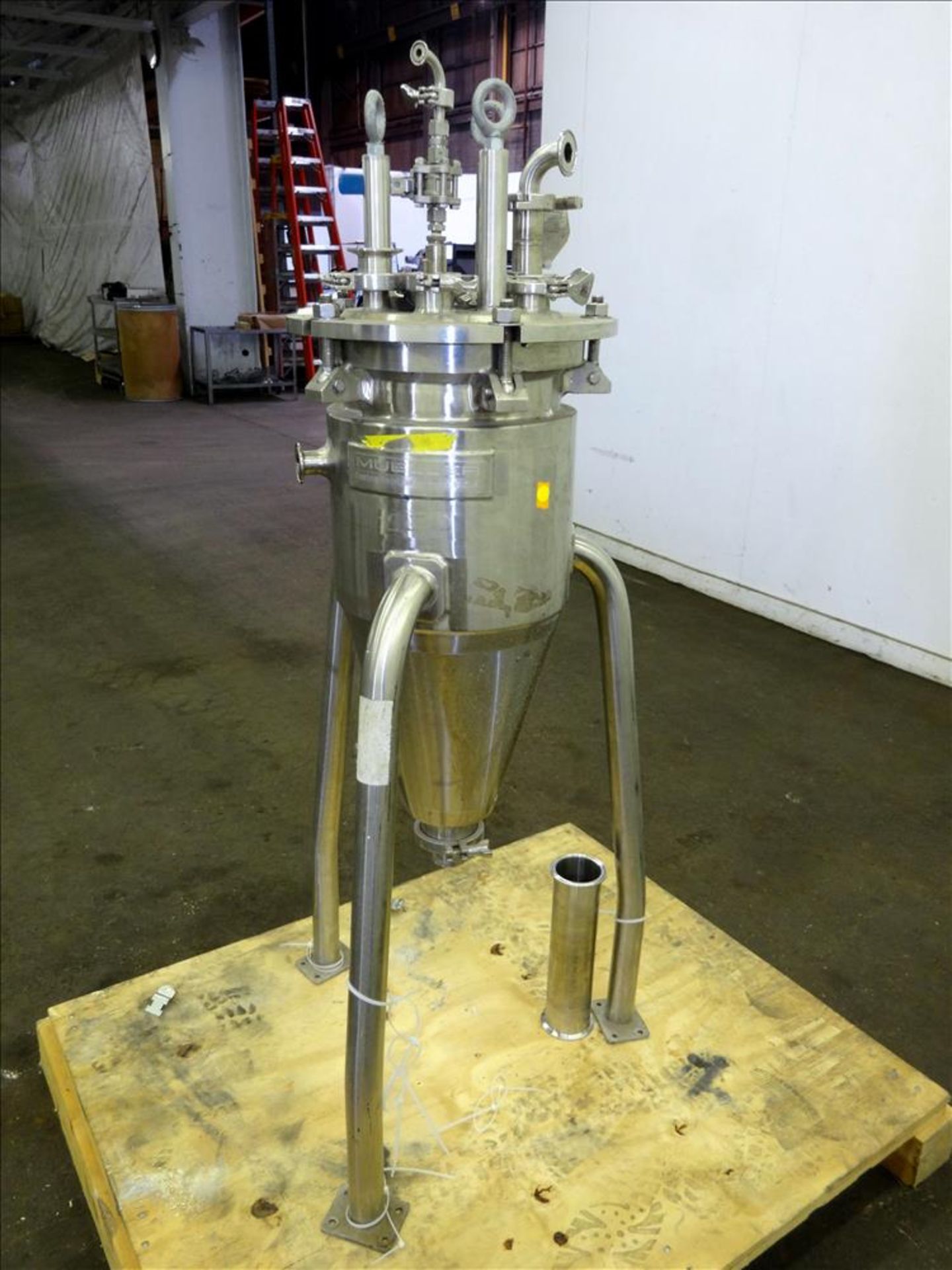 Used- Paul Mueller Reactor, 25 Liters (6.6 Gallon), 316 Stainless Steel - Image 3 of 12