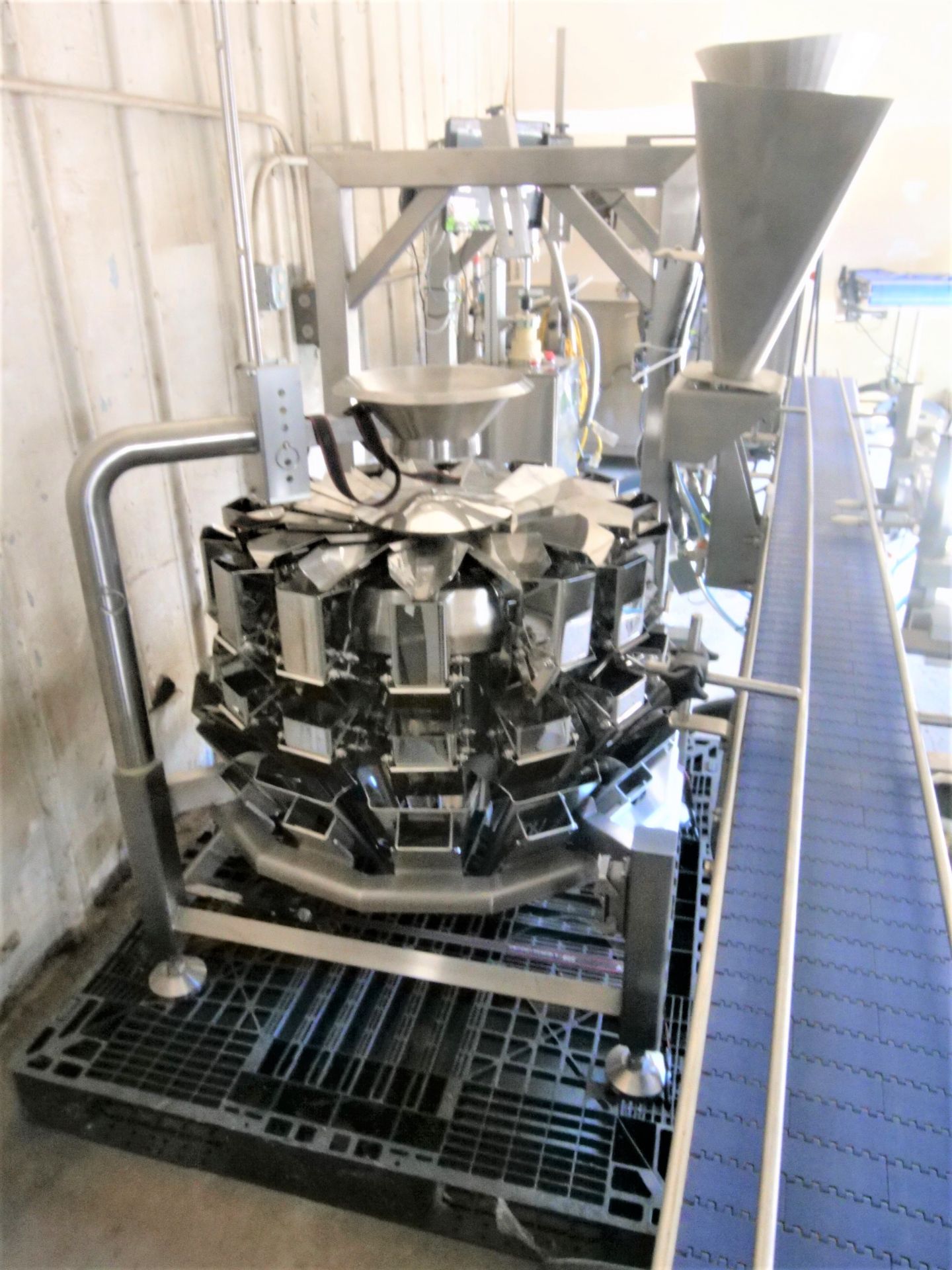 LOCATED IN WILLOW CREEK, CA-Used- Paxiom Weighpack Cannabis Flower Bottle Packaging Line. Consisting - Image 2 of 35