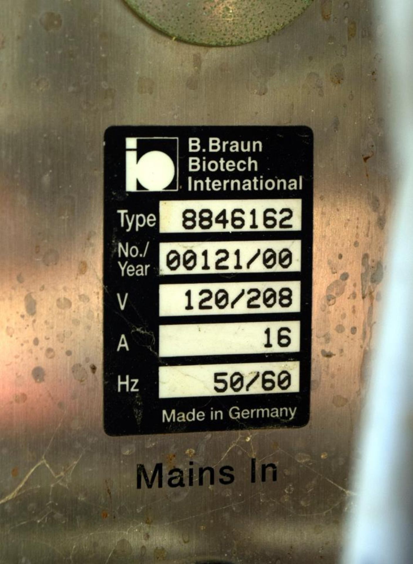 Used- B. Braun Biostat C-DCU Lab Scale Fermentor - Image 11 of 14