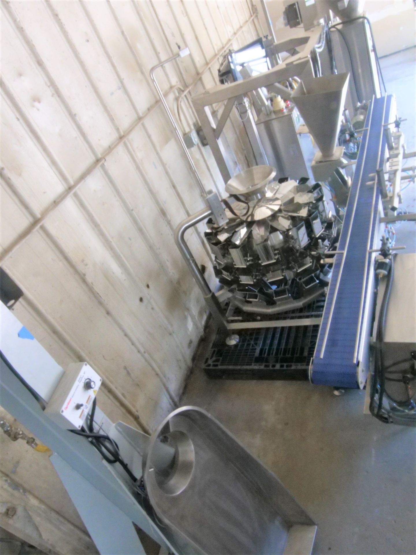 LOCATED IN WILLOW CREEK, CA-Used- Paxiom Weighpack Cannabis Flower Bottle Packaging Line. Consisting - Image 6 of 35