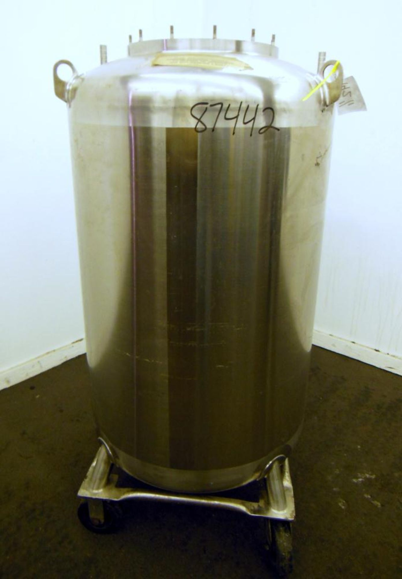 Used- 400 Liter Stainless Steel Walker Stainless Pressure Tank - Image 4 of 18