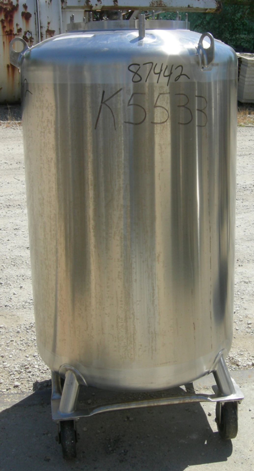 Used- 400 Liter Stainless Steel Walker Stainless Pressure Tank - Image 12 of 18