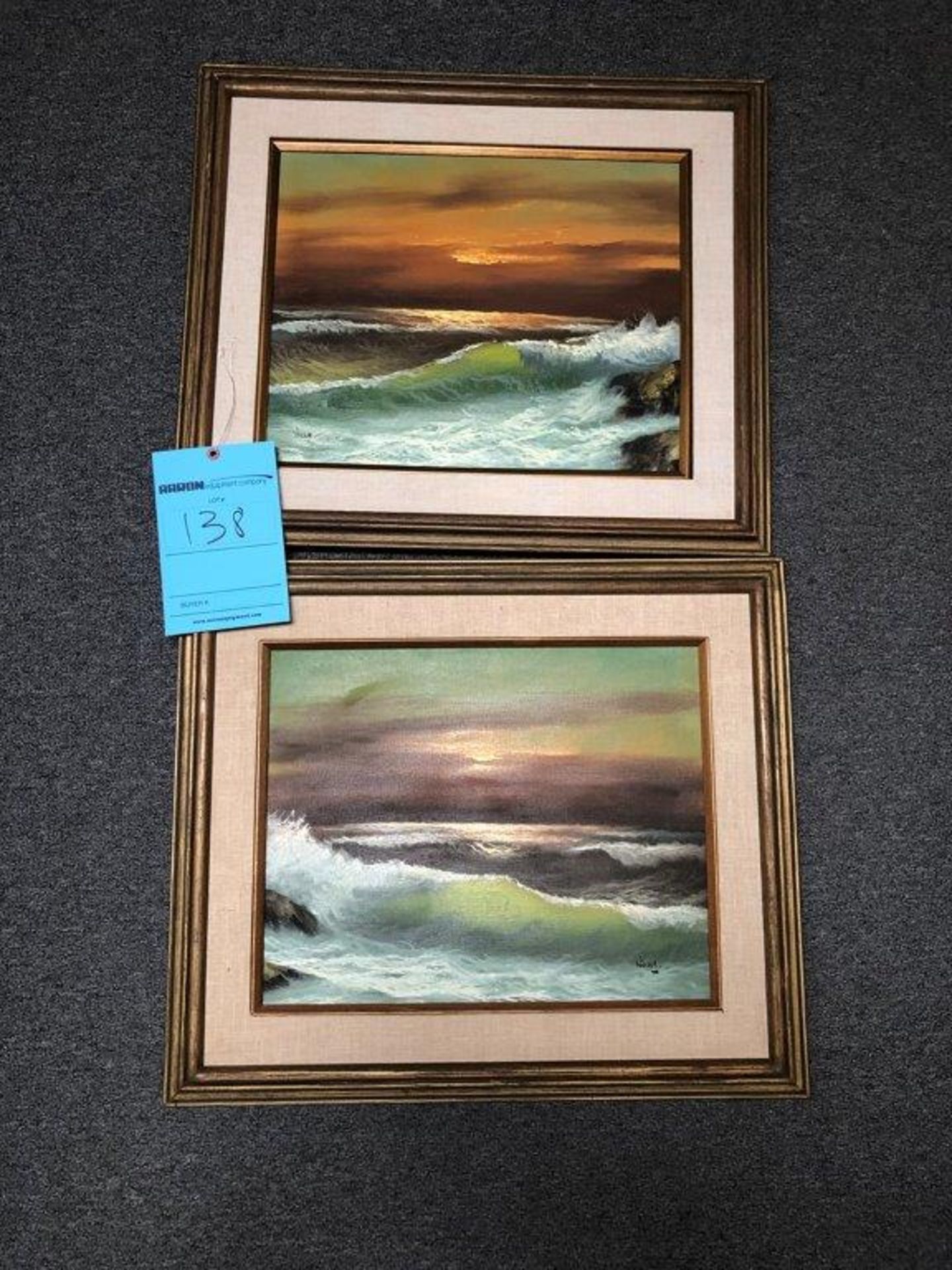 Lot of (2) Framed Paintings