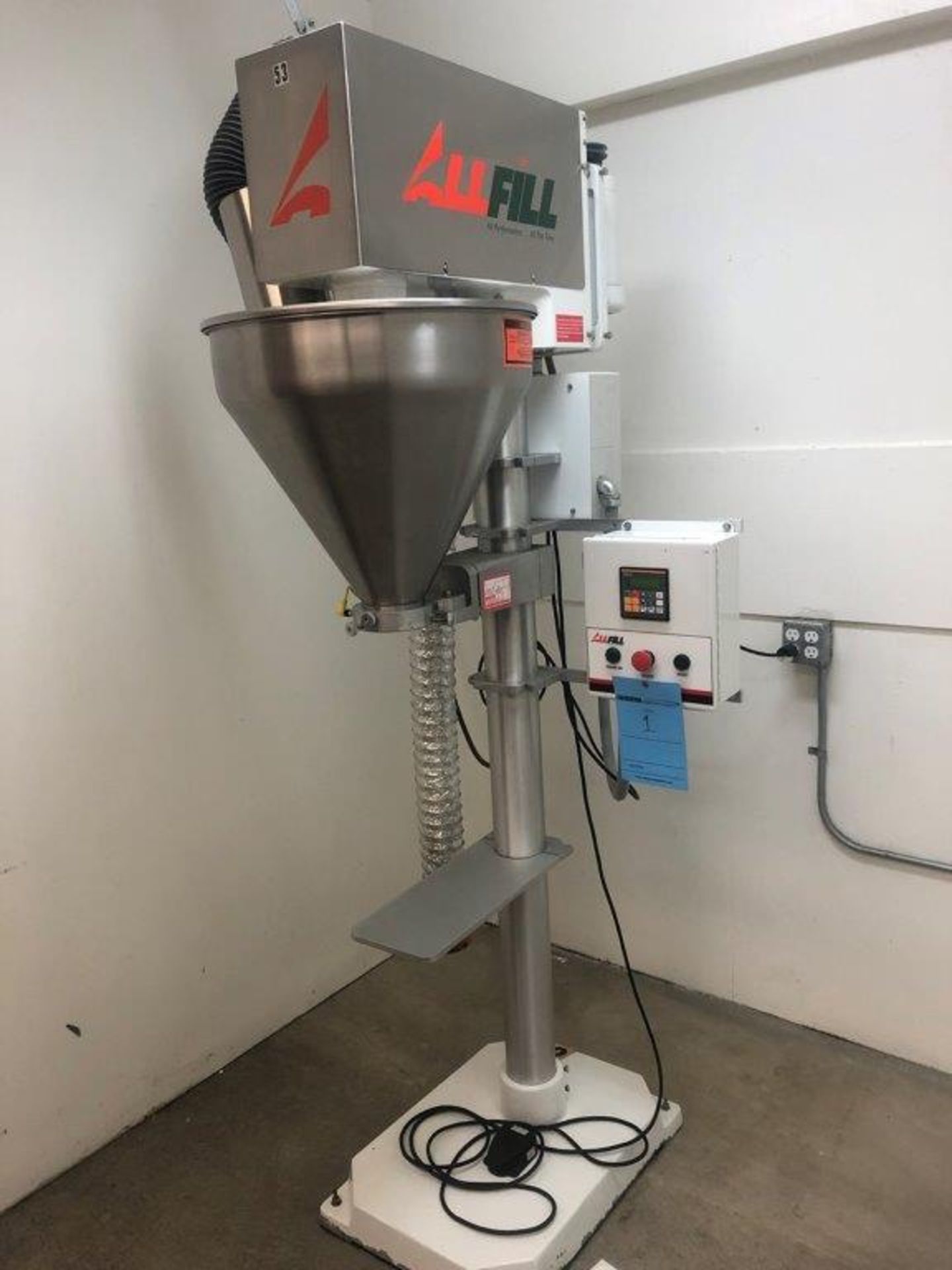 AllFill Auger Filler Model B-350-E, Serial 24597. Year 2011 - Image 4 of 14