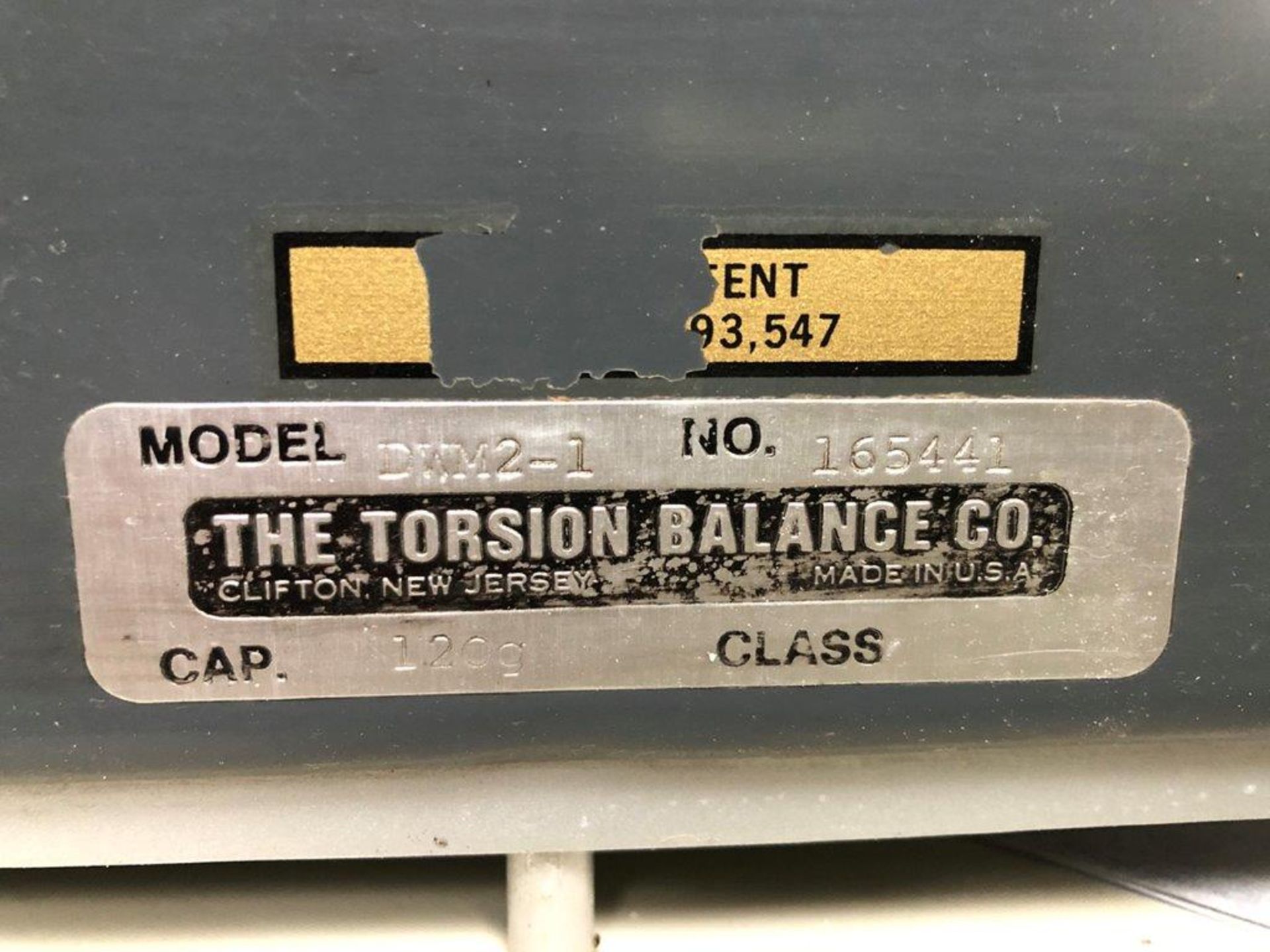 Torsion Balance, Model DWM2-1, S/N 165441 - Image 5 of 5