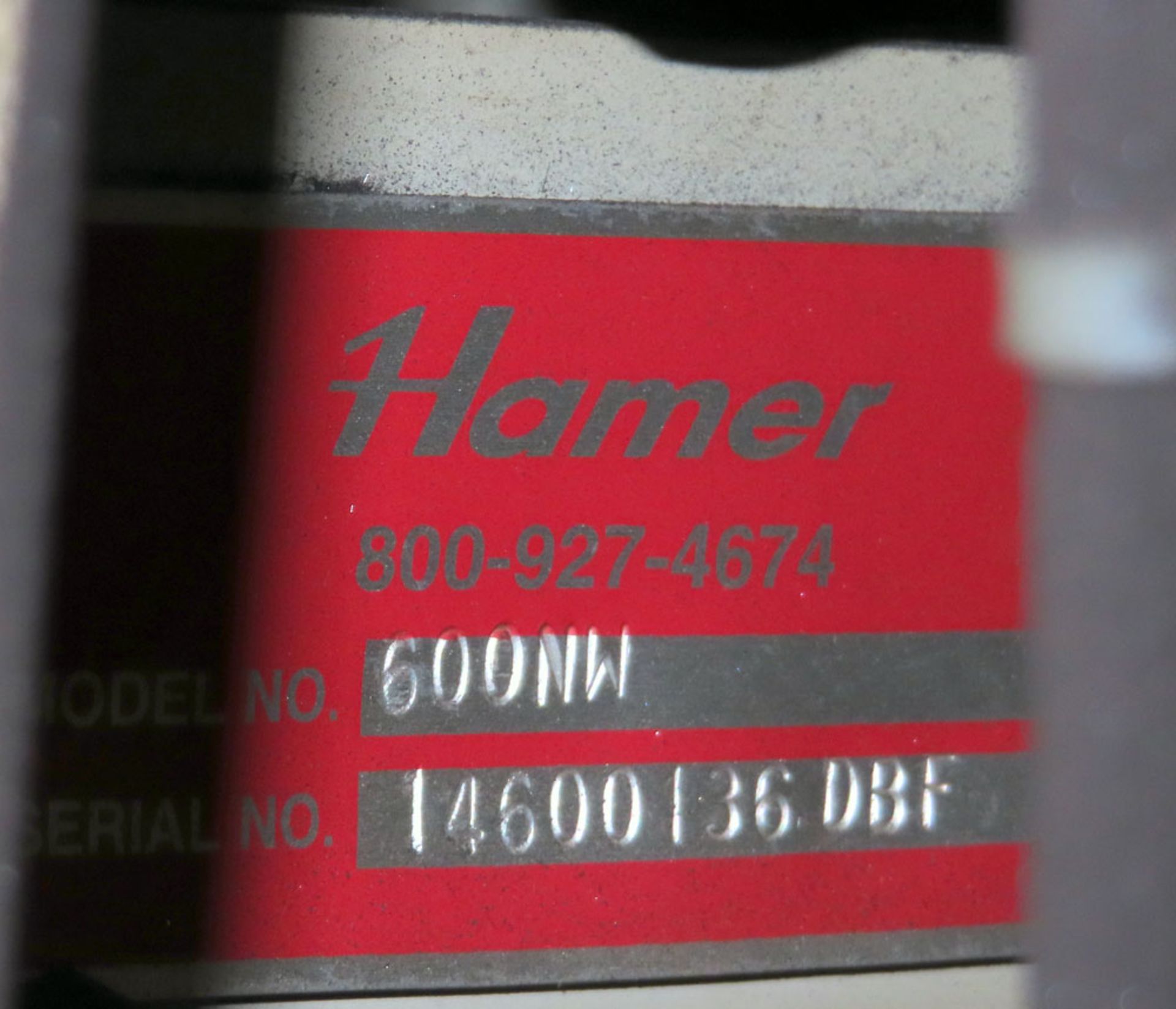 Hamer Model 2090 Form Fill & Seal Machine - Image 11 of 24