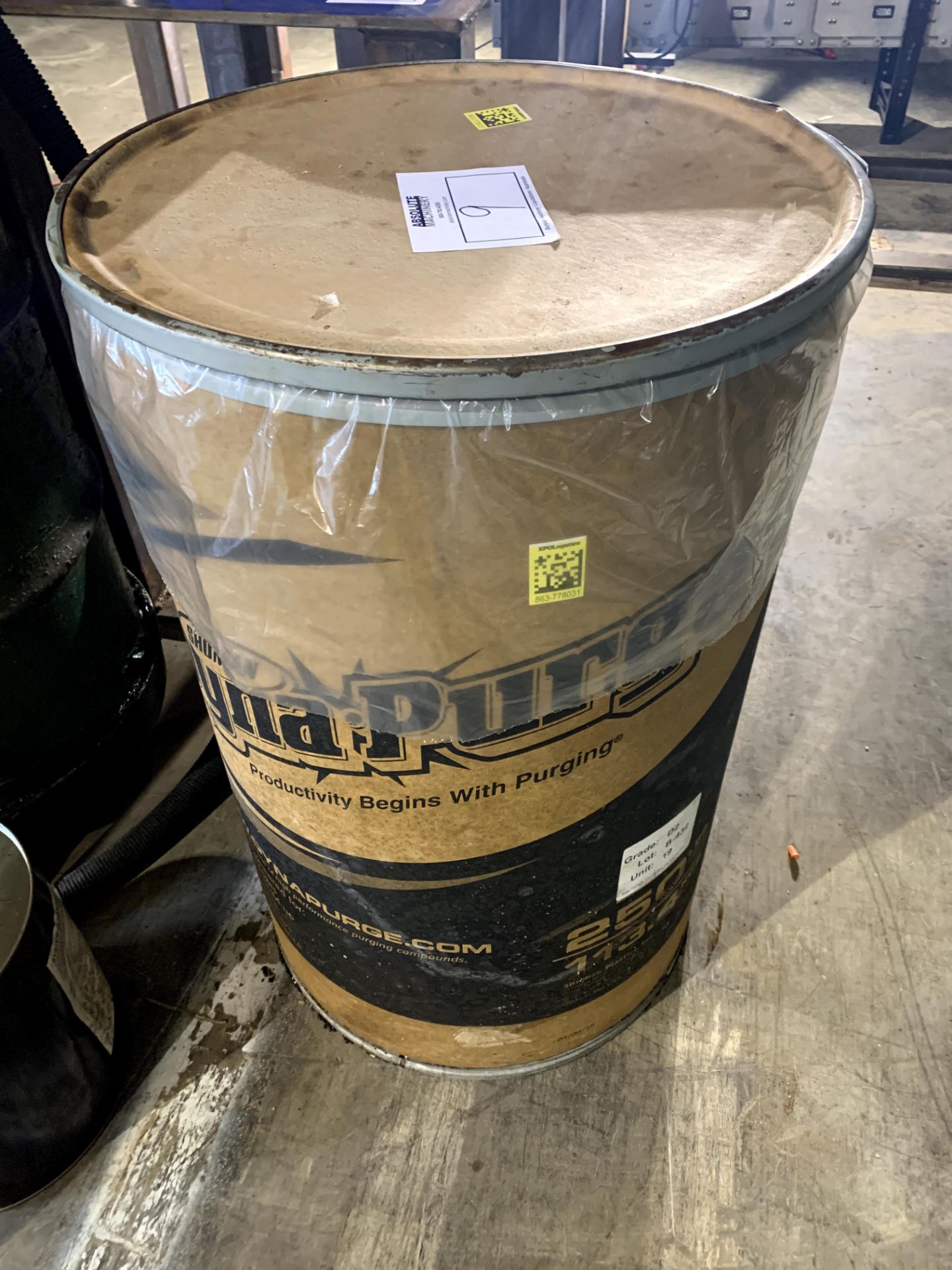 55 Gallon Drum of Dyna Purge Barrel Purging Resin
