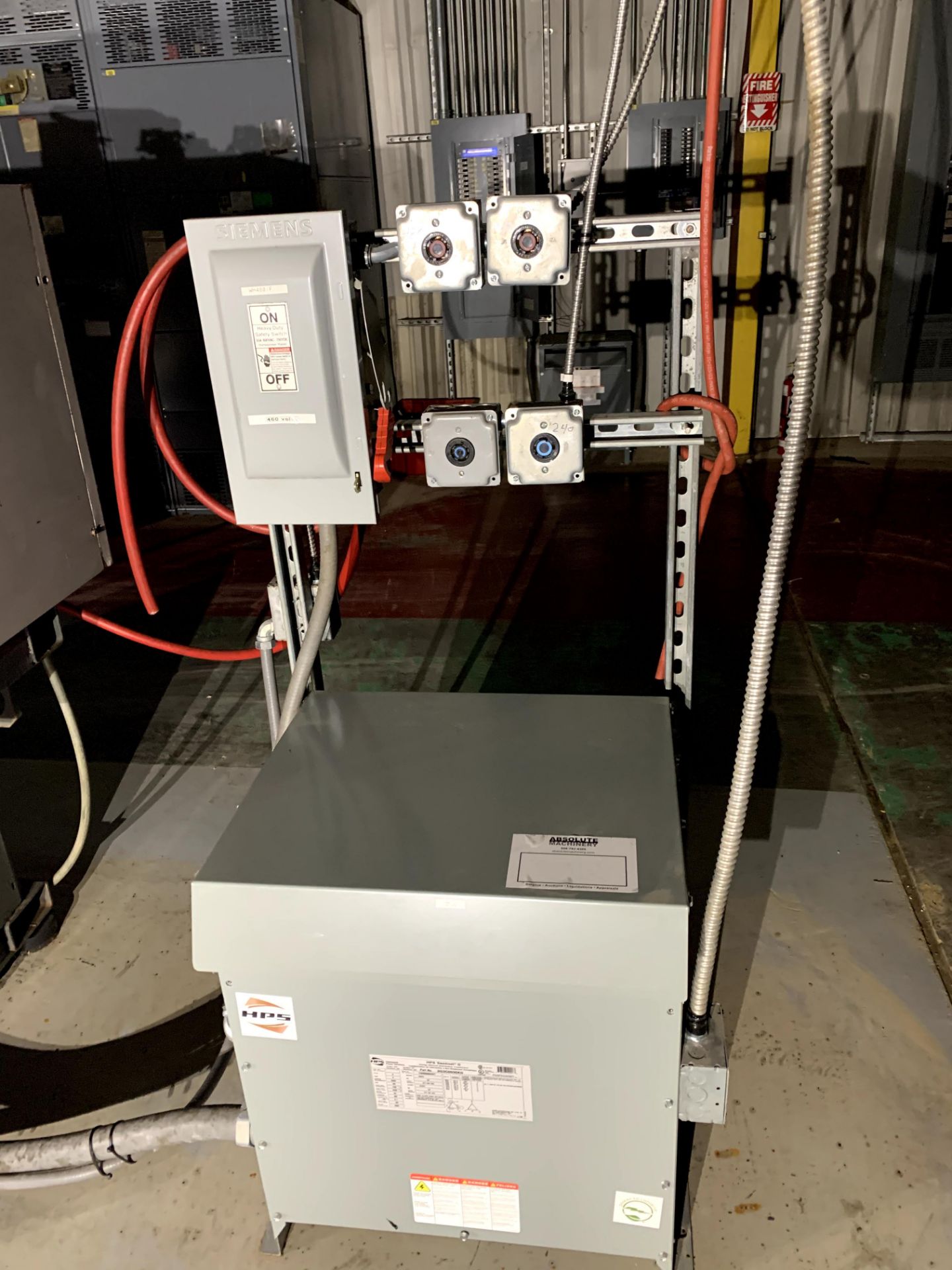 HPS 30 KVA Transformer: 480-240V 3 Phase