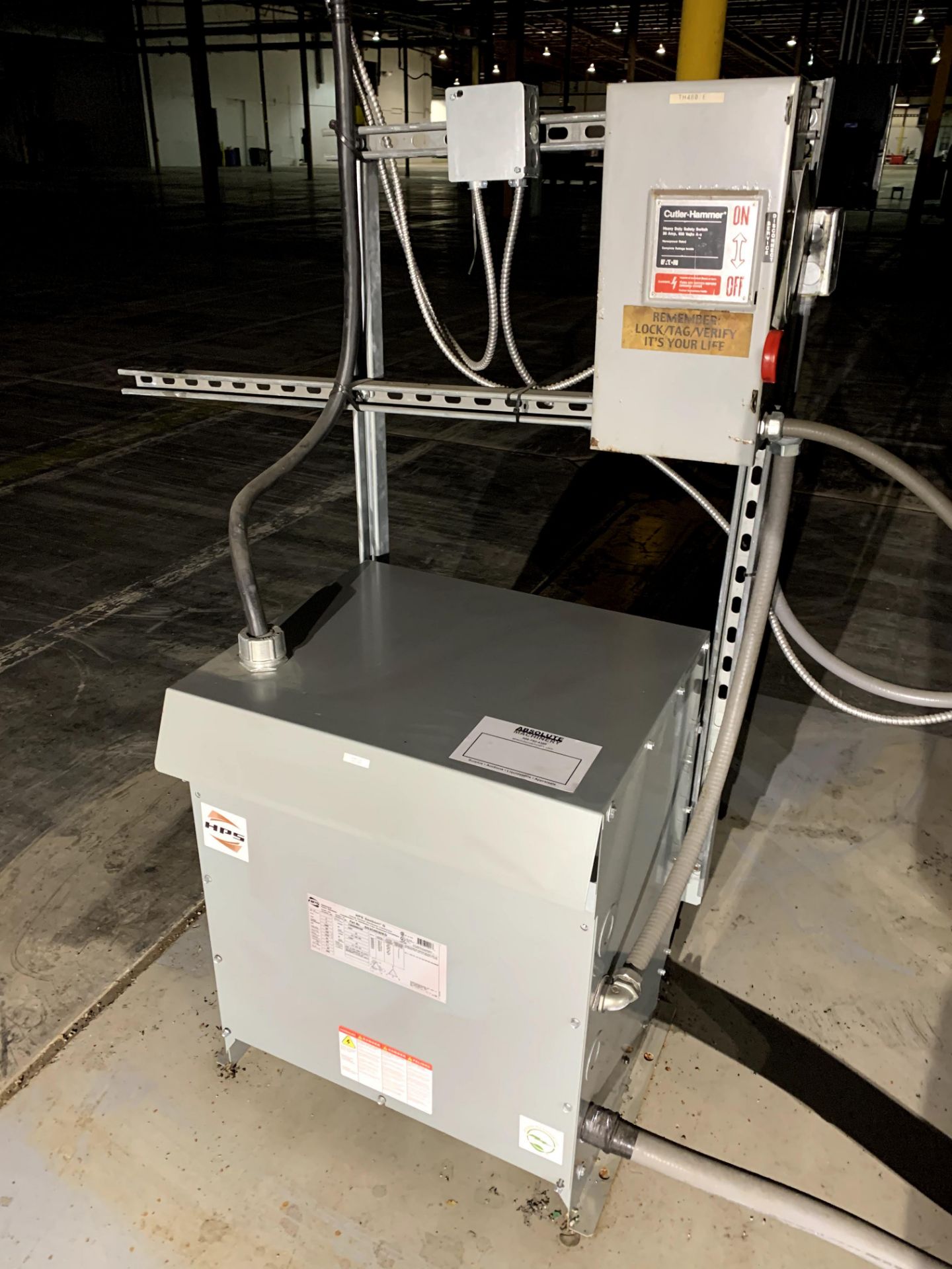 HPS 30 KVA Transformer: 480-240V 3 Phase