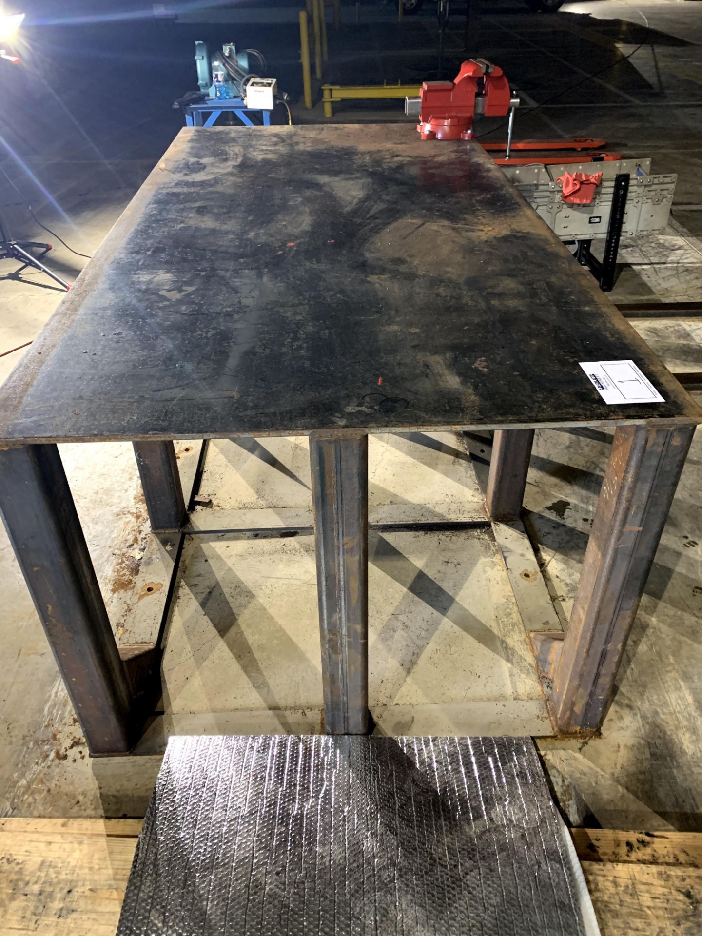 Heavy Duty Maintenance Table 8’ L x 4’ W x 3’ Tall