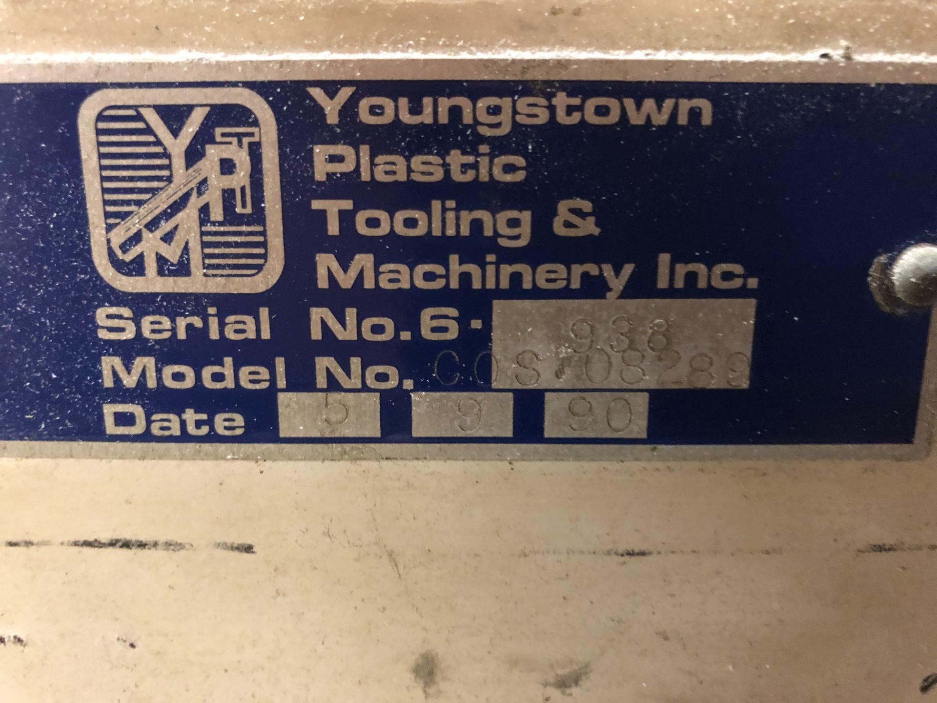 Youngstown Plastic Tooling Model COS08289 Traveling Head Cut Off Saw - Image 6 of 6