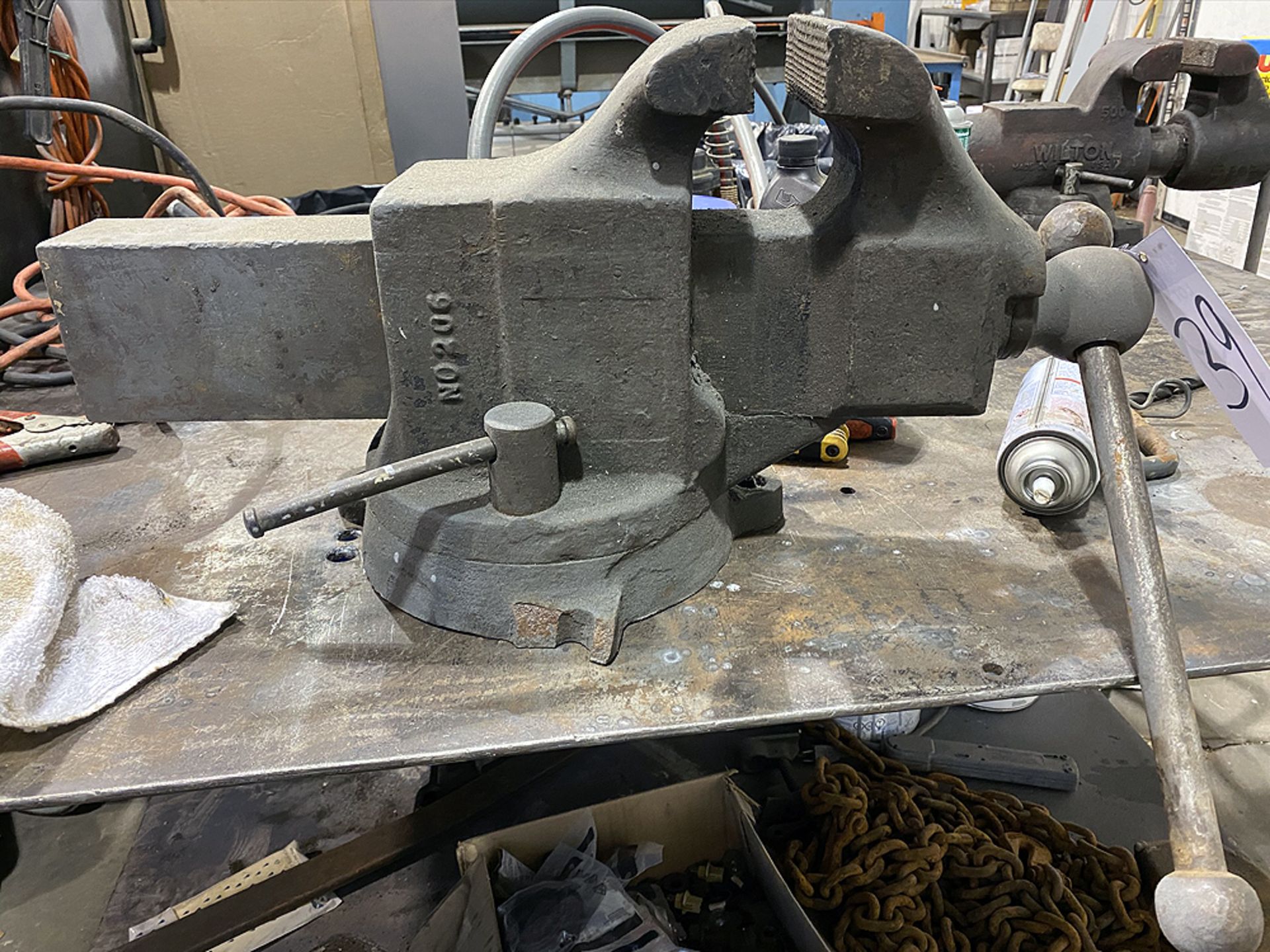 Reed No. 206 6" Jaw Bench Vise