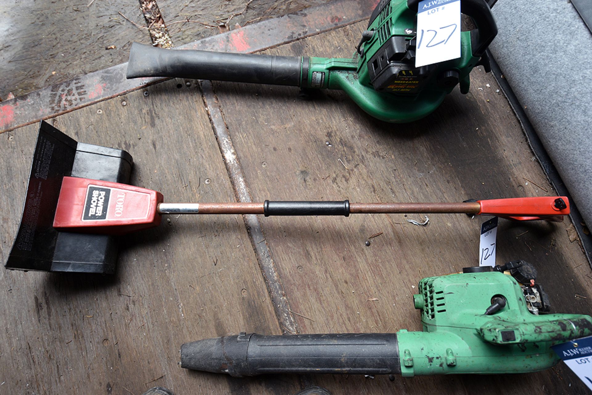 Weedeater & Hitachi Leaf Blowers w/ Toro Snow Shovel - Image 4 of 4