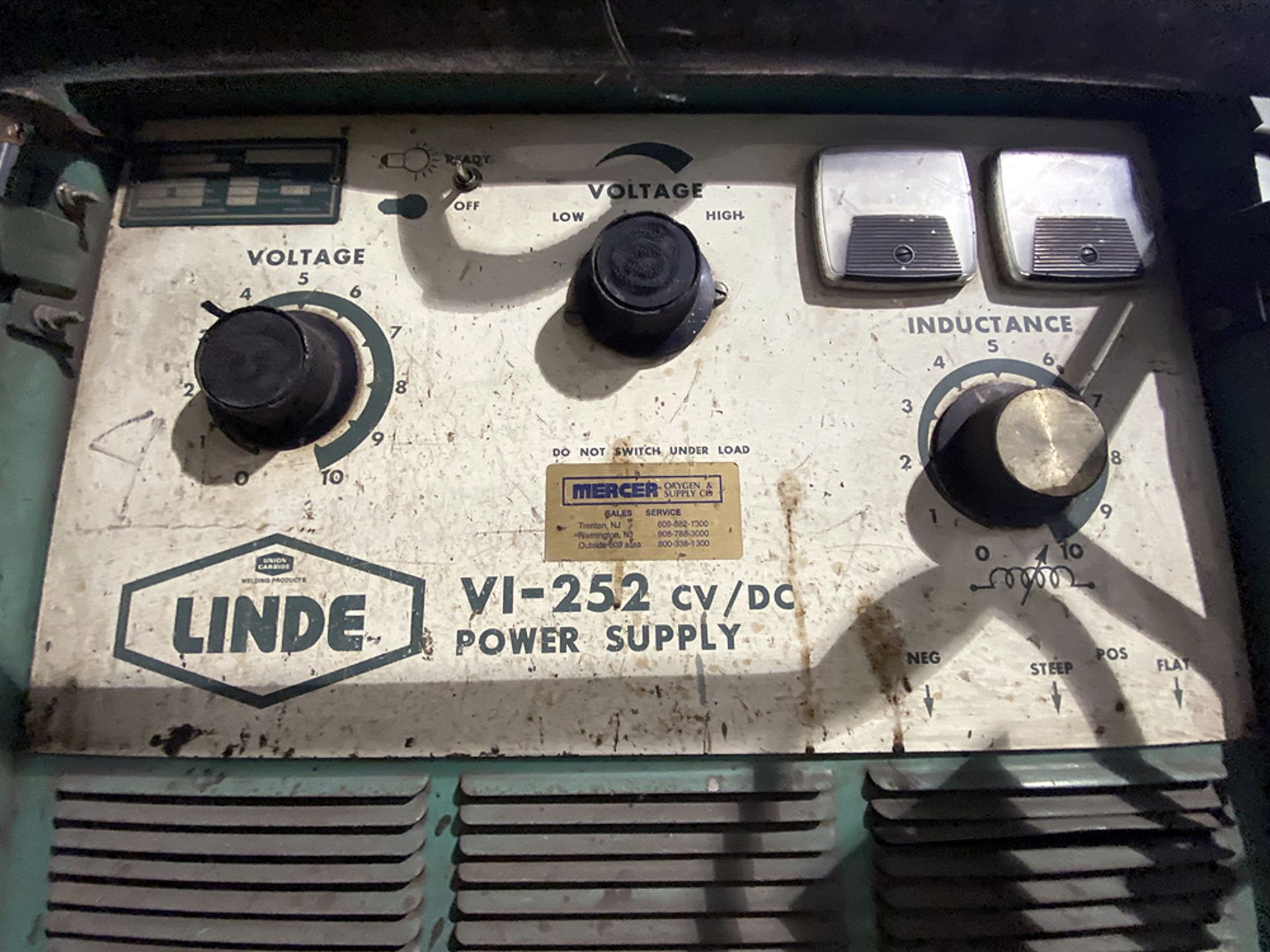 Linde Model VI-252 CV/DC Welder w/ Wire Feed - Image 3 of 5