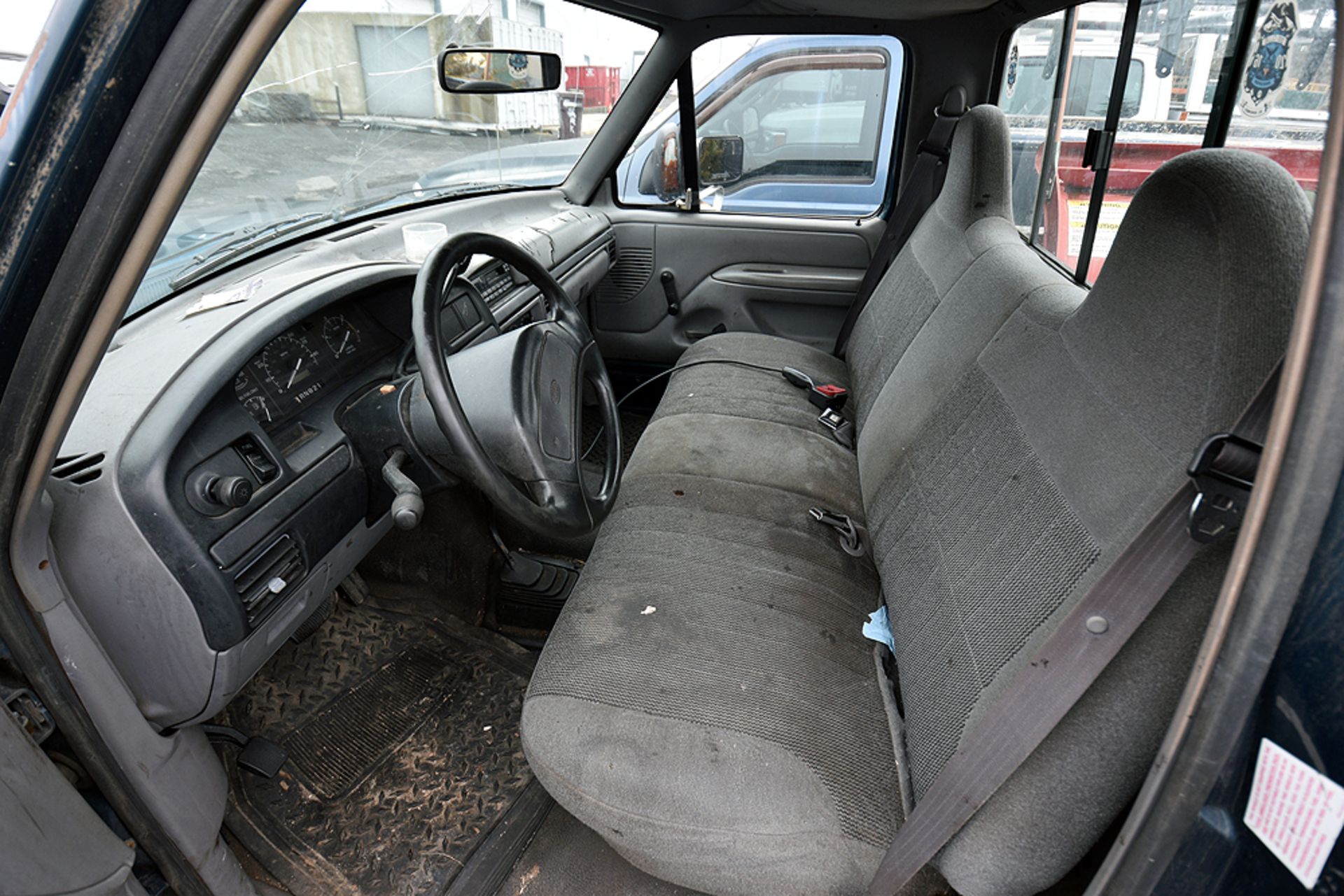 1997 Ford F250 XL Diesel, 4WD Pick Up w/ Plow - Image 14 of 18