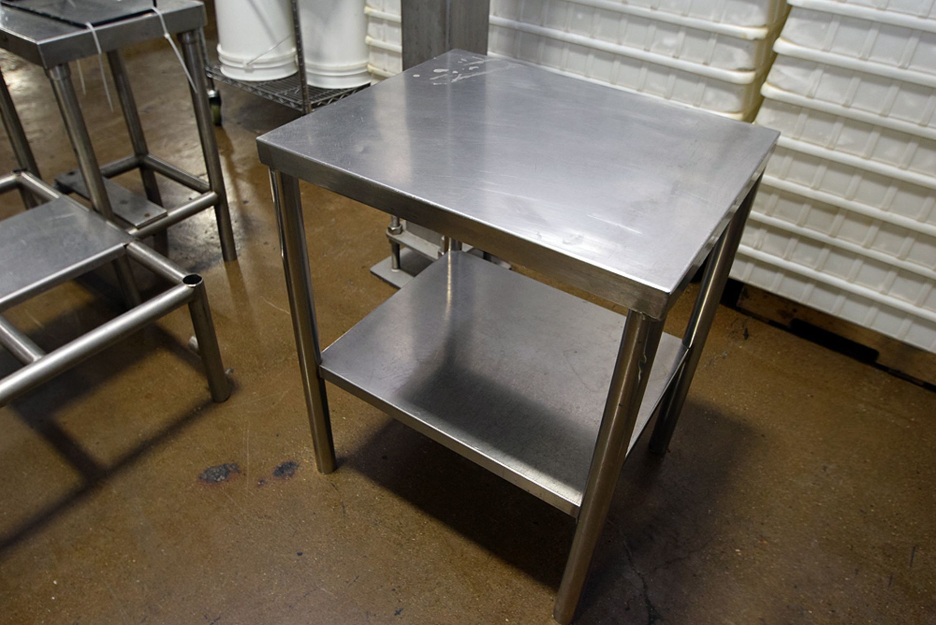 24" x 20" x 30" Tall Stainless Steel Work Table