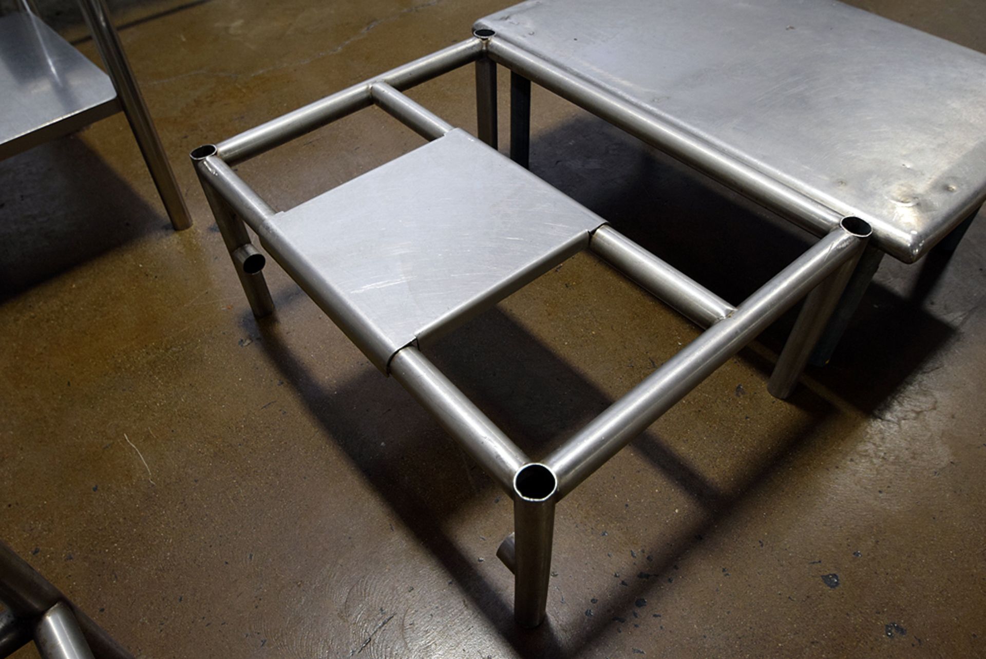 31" x 24" x 14" Tall Stainless Steel Dunnage Rack