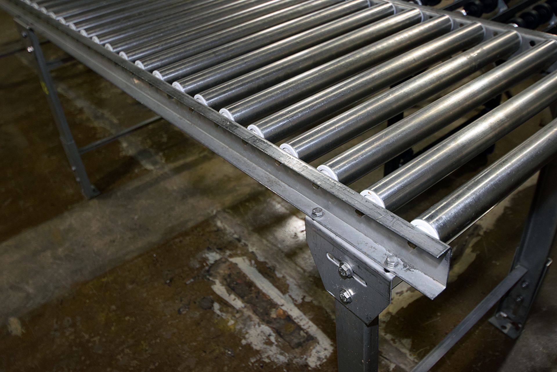 Gravity Feed Roller Conveyor, 21"x10' - Image 2 of 2