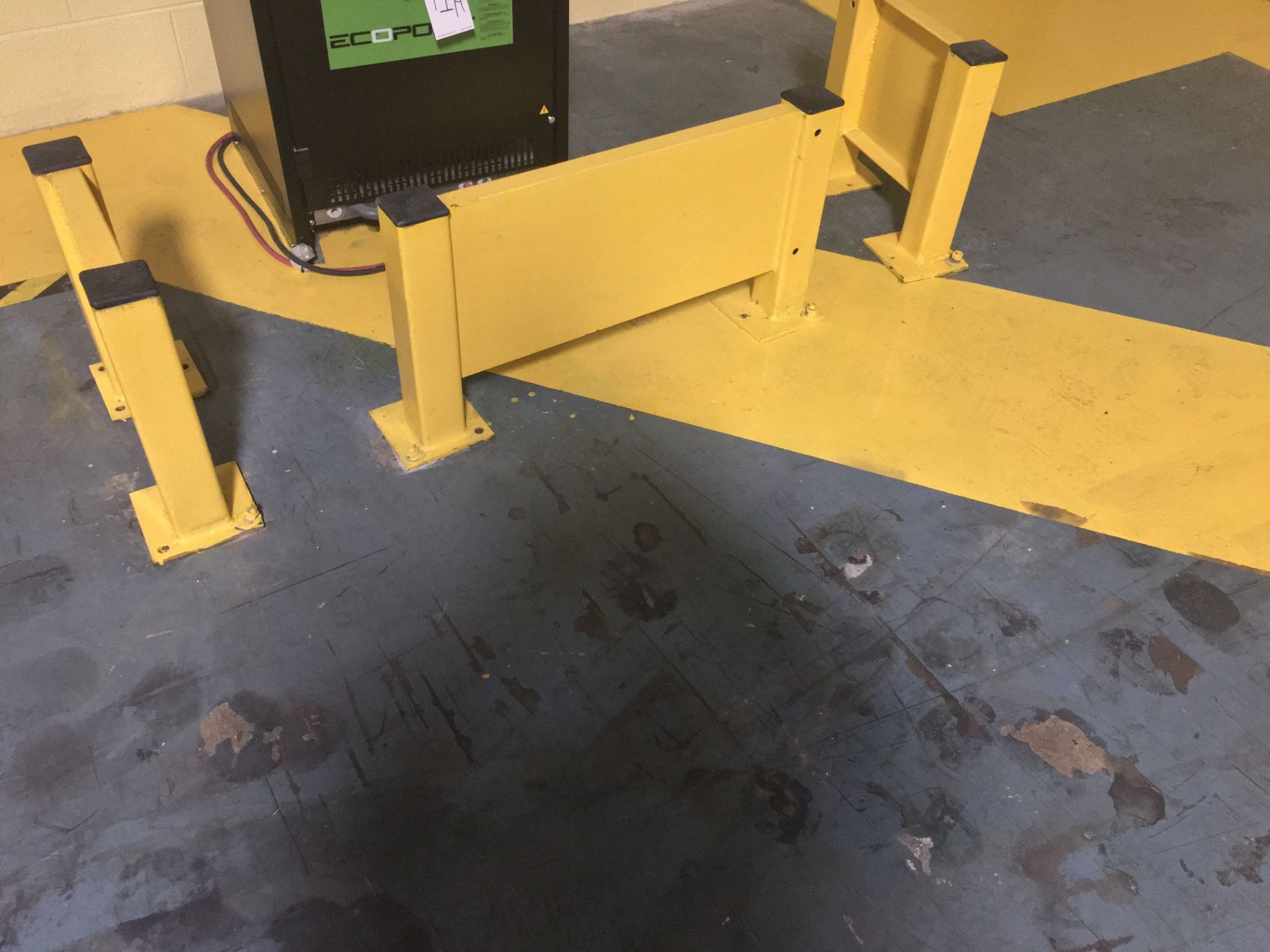 Safety Barricade for Forklift Charger