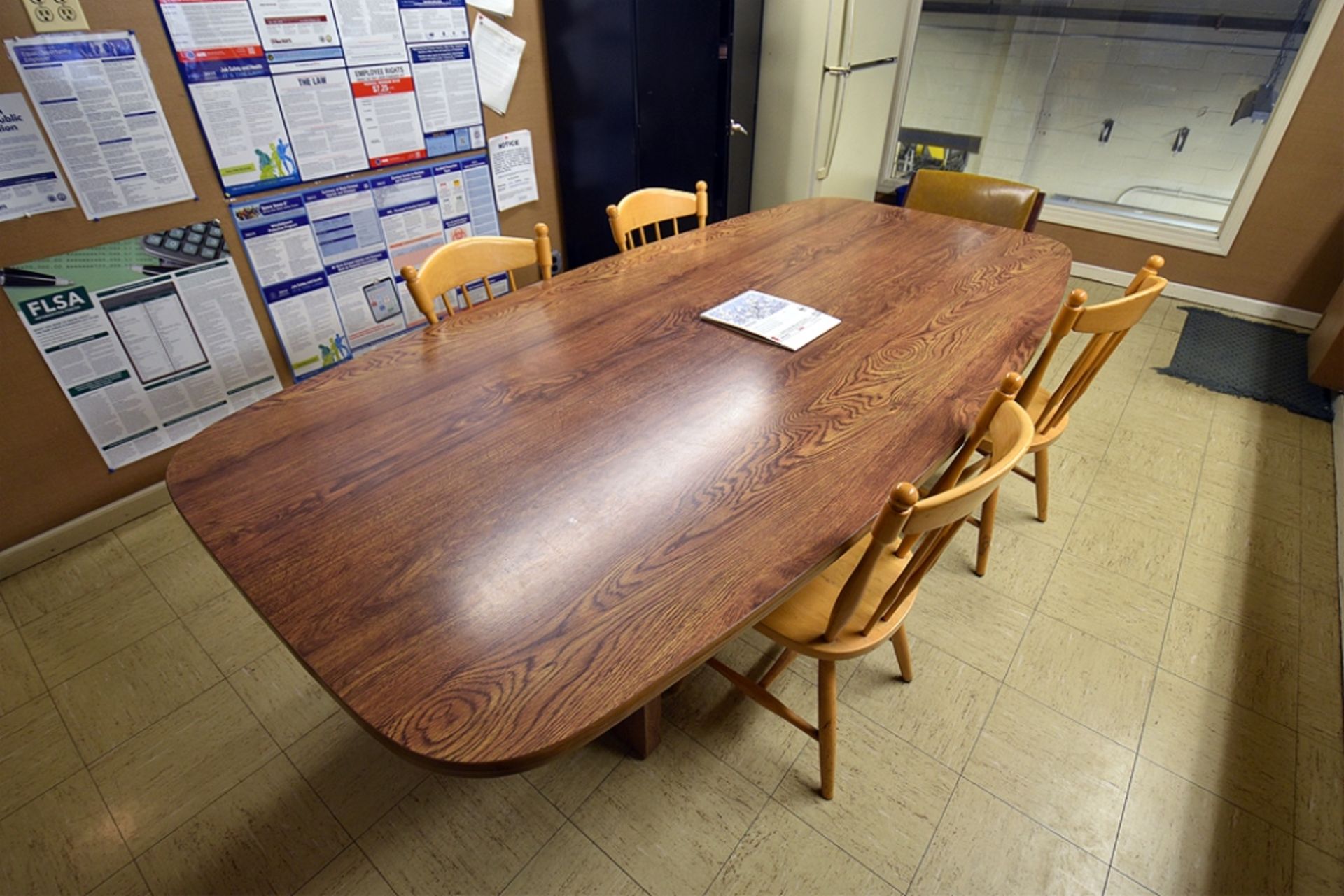 Employee Breakroom Consisting Of: Table, Chairs etc. - Image 2 of 6