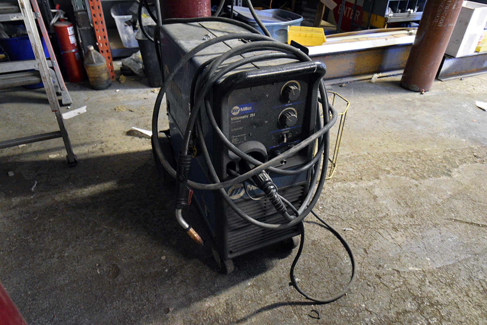 Miller Millermatic 251 MIG Welder on Casters (No Tank Included)