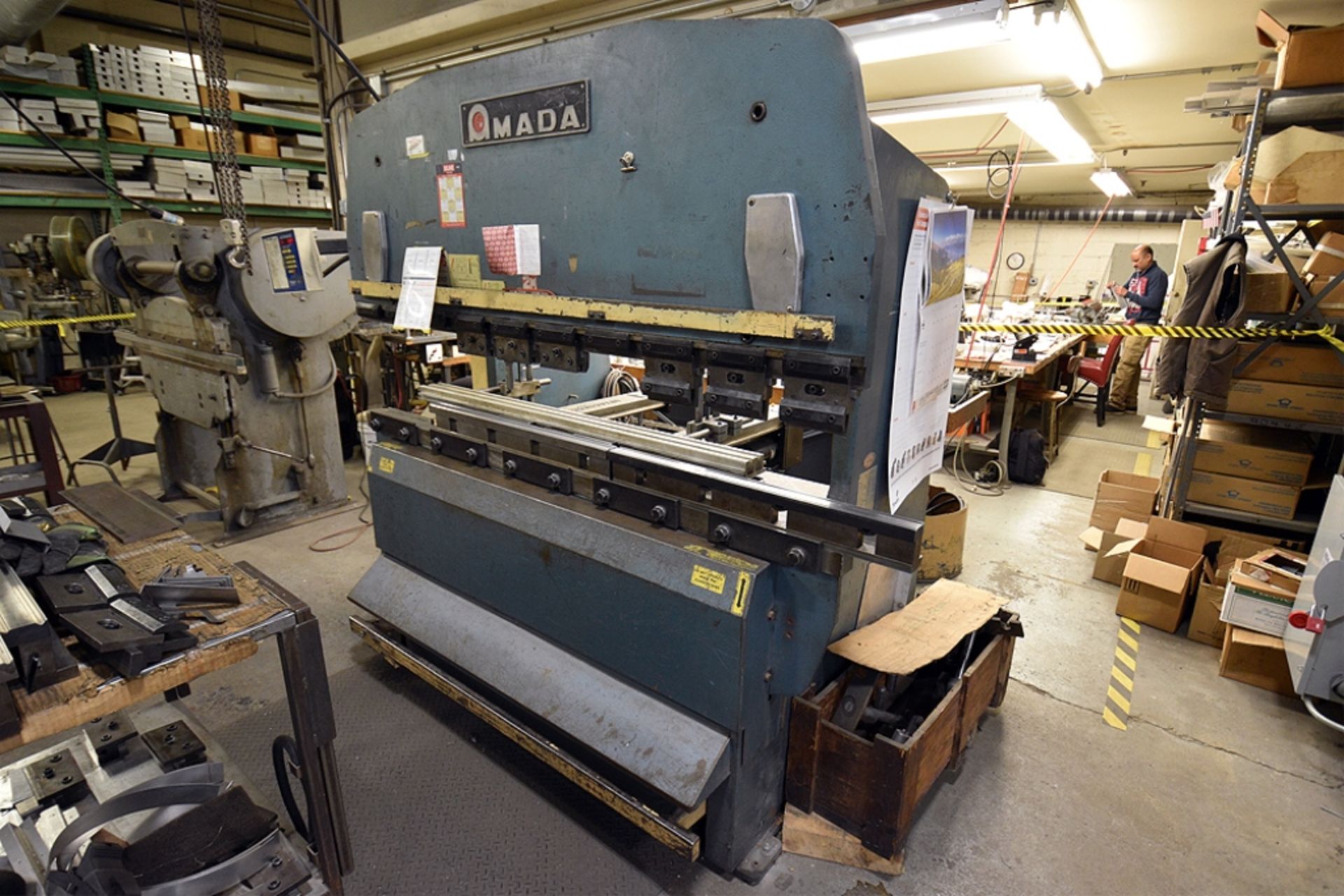 Amada Model: RG80 Hydraulic Bending Brake, 80" w/