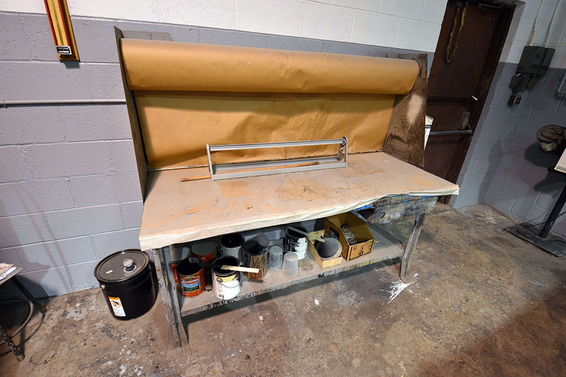 Forman's Desk & Work Benches - Image 3 of 3