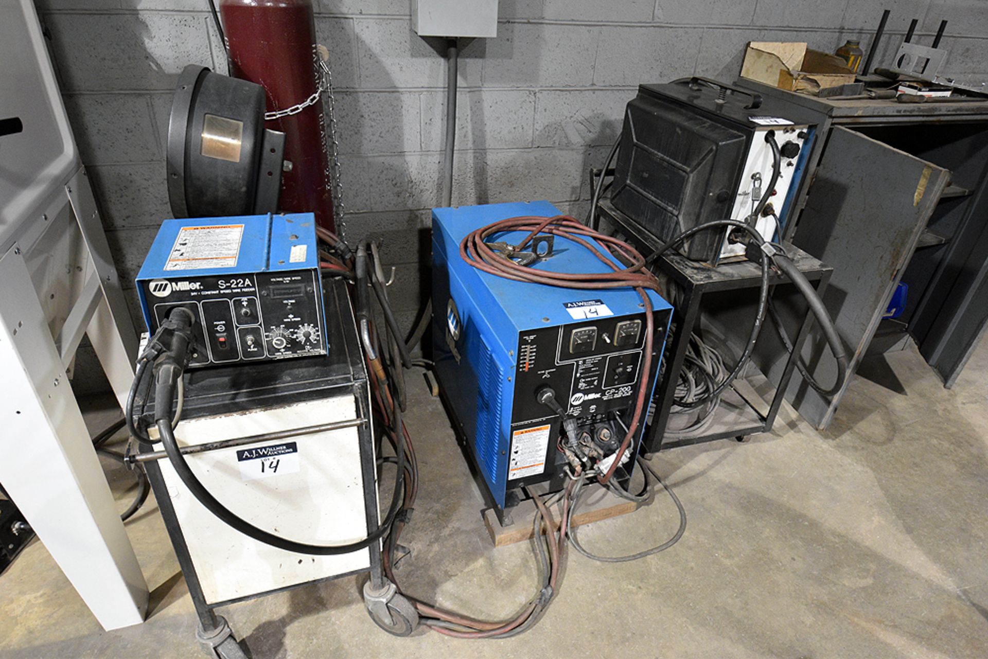 Miller Welding system consisting of: