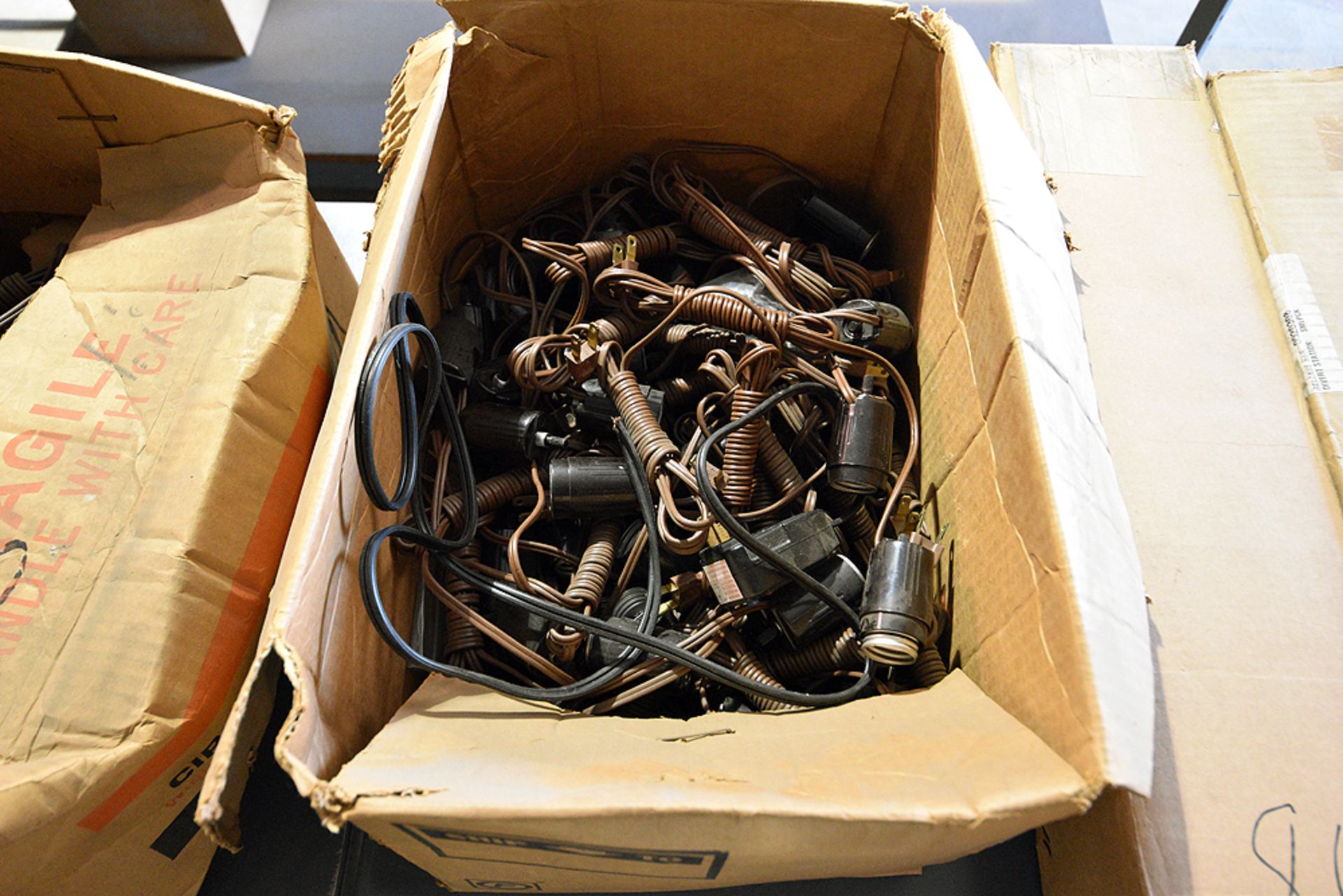 Contents of 6 tables consisting of: welding accessories, Dayton heater, Wire etc. - Image 2 of 8