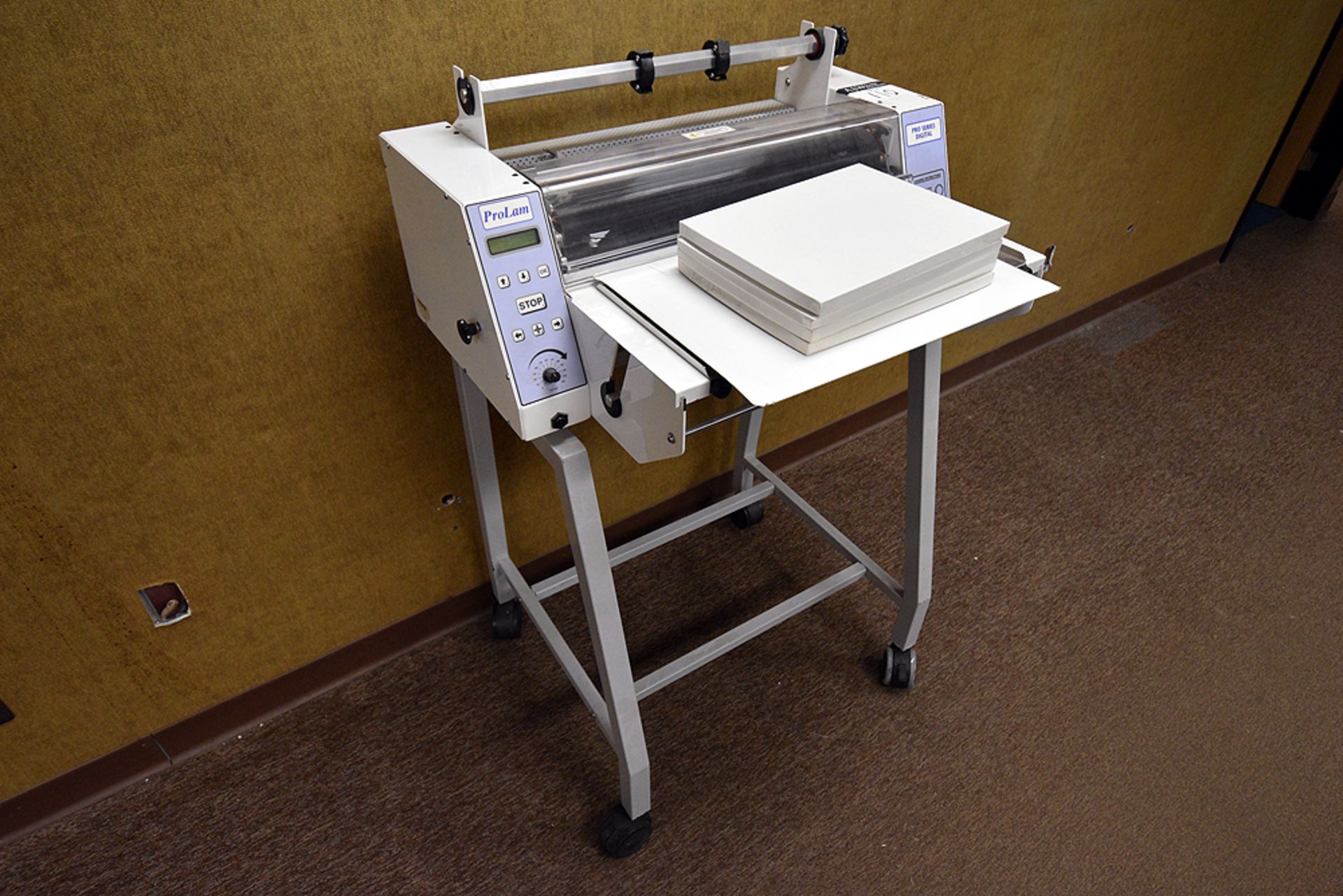 Pro-Lam Pro Series digital laminator, 21” wide w/ portable stand - Image 2 of 2