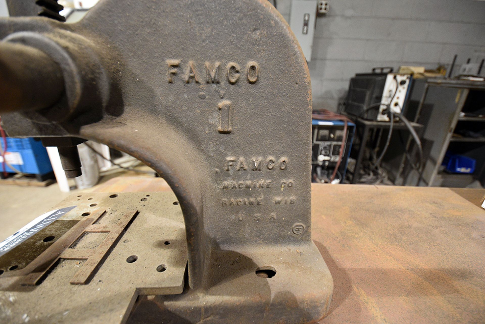 Famco #1 bench arbor press - Image 2 of 2