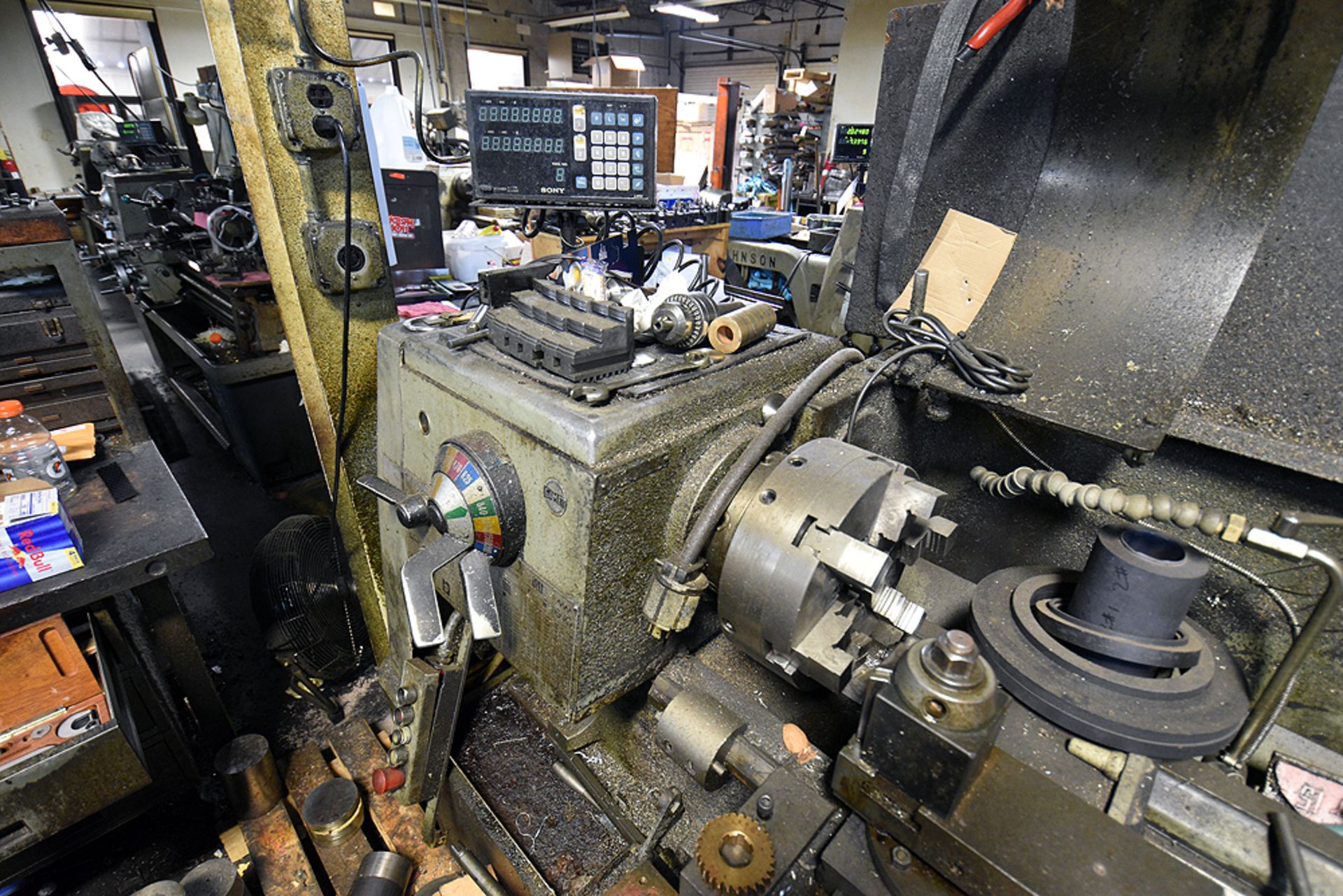 Colchester 15"x50" Lathe (No Tail Stock), Machine No LTR30SILFV/36686 w/Sony LH52-3 Readout - Image 3 of 6