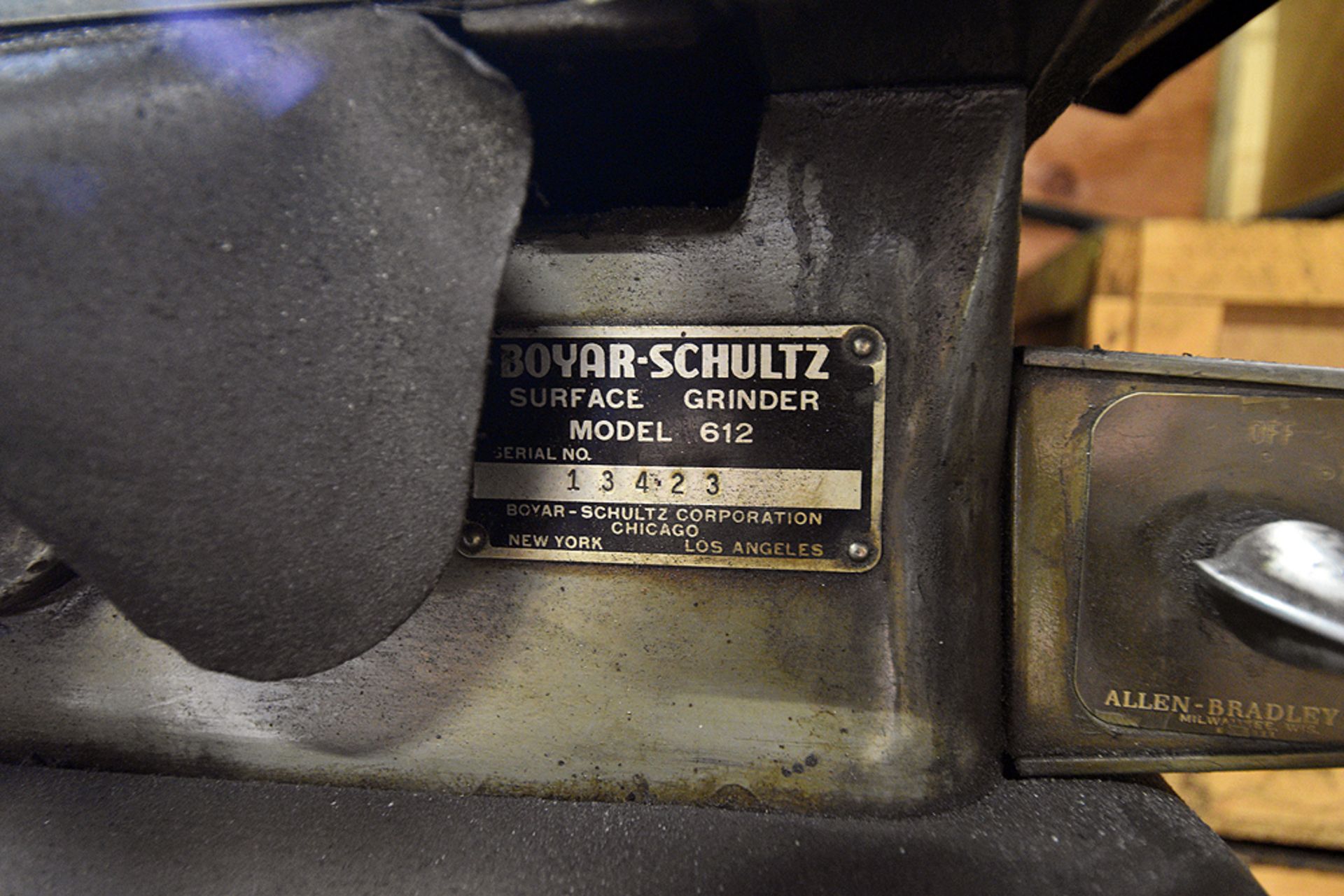 Boyar-Schultz Model 612 Surface Grinder, 12"x6" - Image 5 of 6