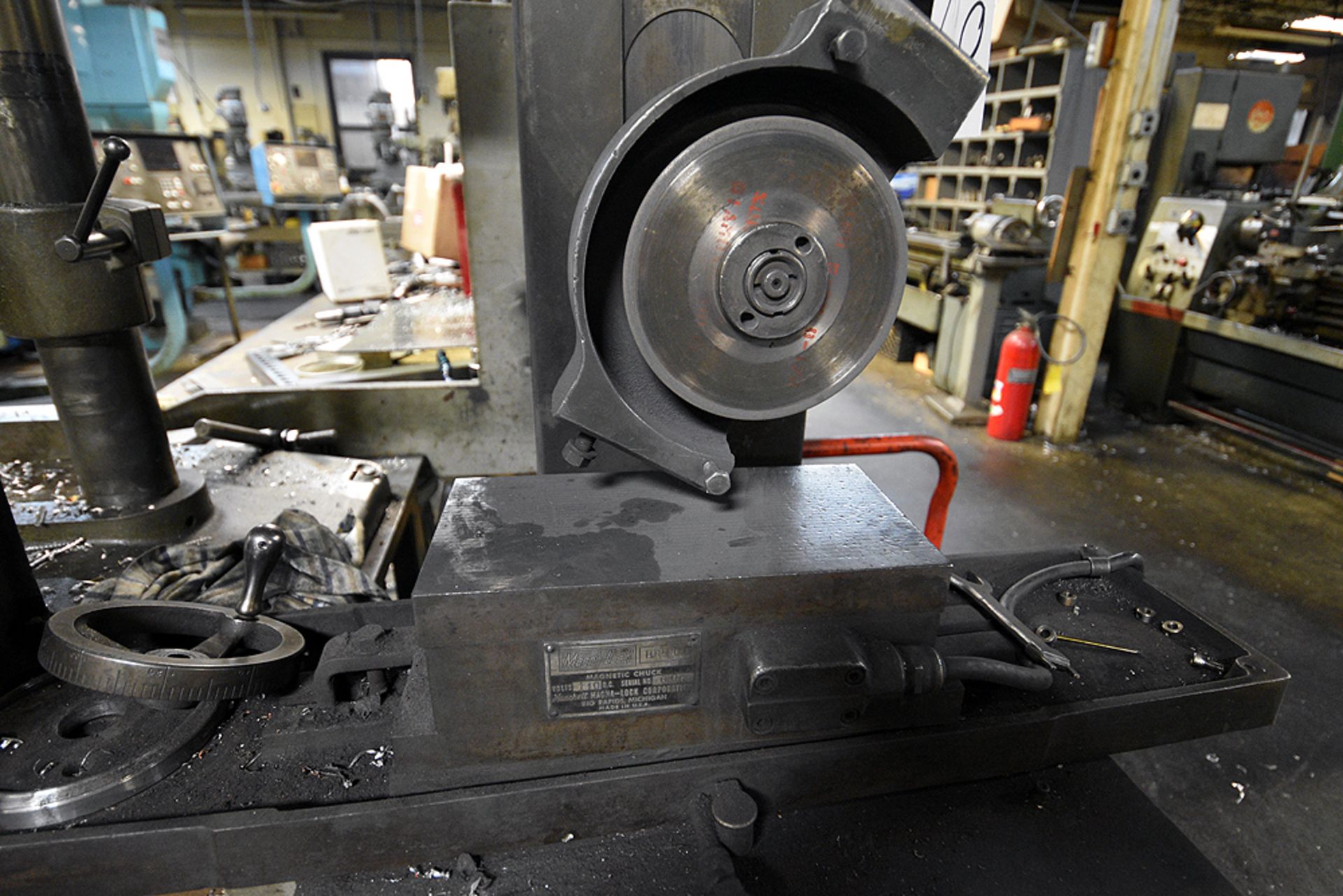 Sanford Model MG Surface Grinder, s/n 152549M, 10"x5" Magna Lock Magnetic Chuck - Image 3 of 4