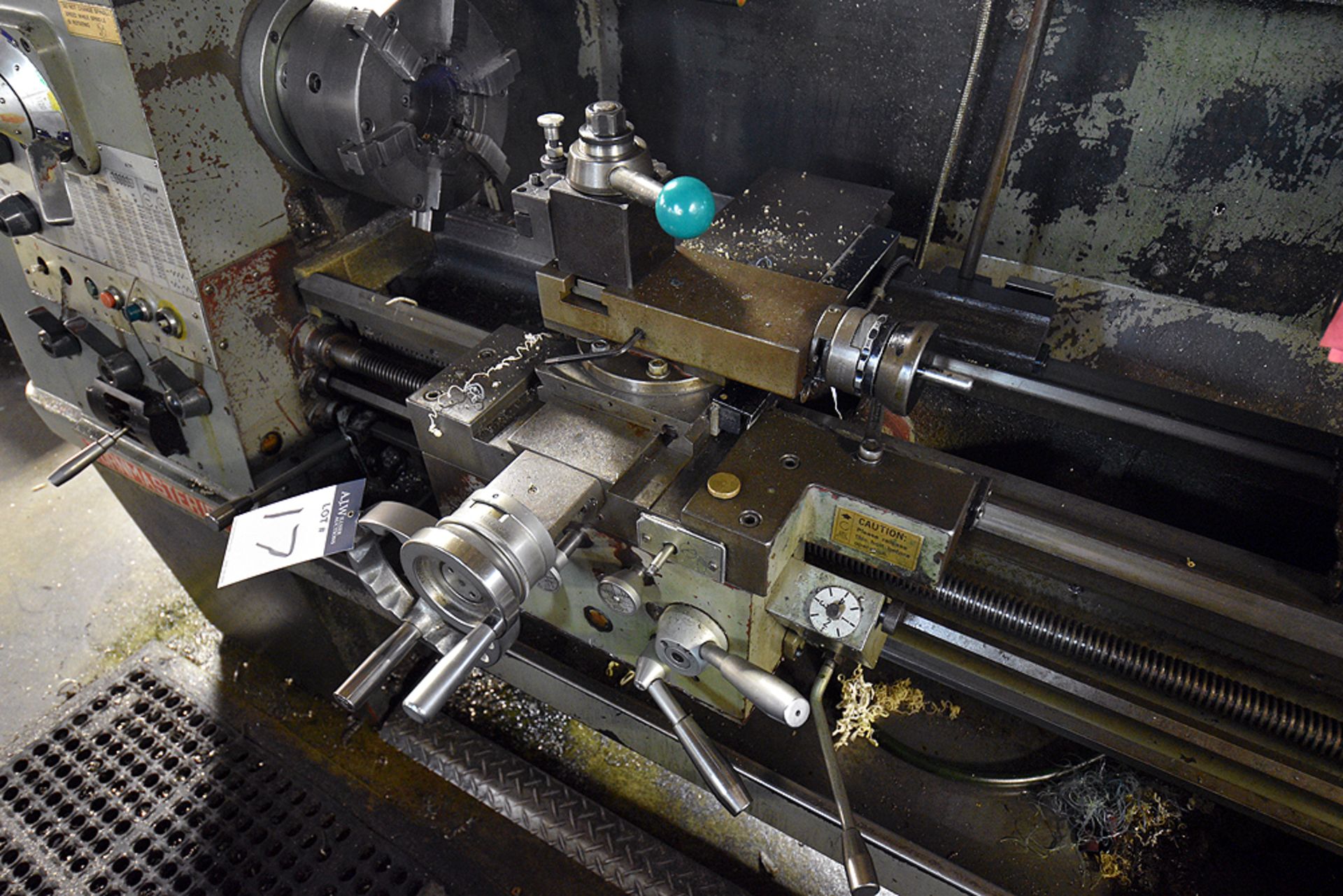 American Turnmaster 15"x50" Lathe ,Model THL-1550, w/Sony LH52 Magnescale Readout - Image 6 of 7