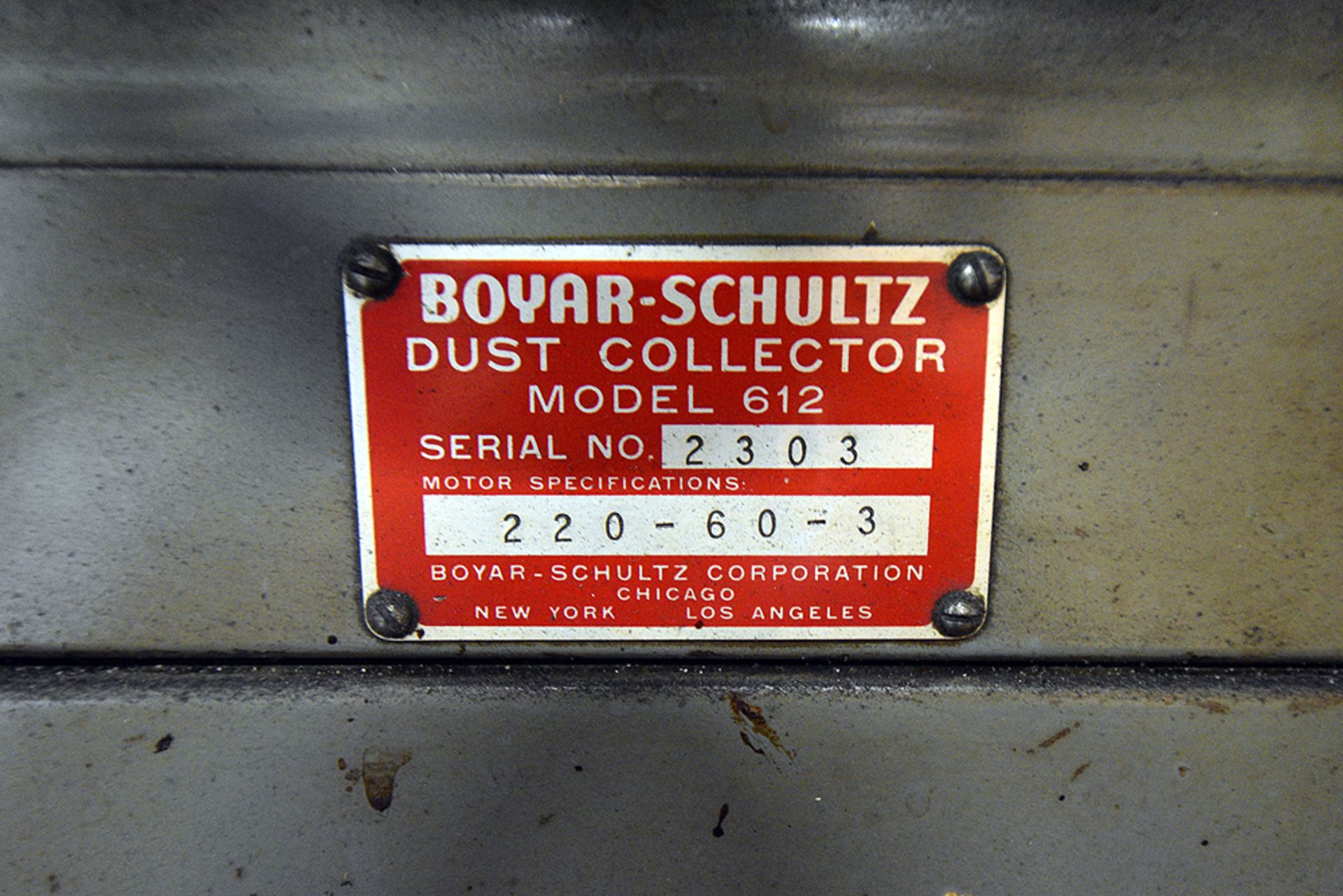 Boyar-Schultz Model 612 Surface Grinder, 12"x6" - Image 6 of 6