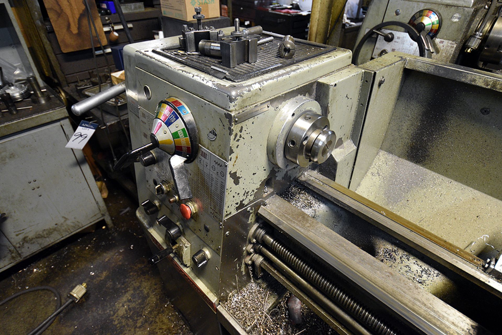 Clausing-Colchester 13"x58" Lathe (No Tail Stock), Machine No 5/0014/10175 - Image 3 of 5
