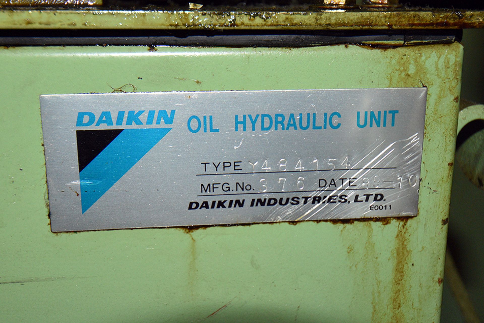Mori Seiki SL-35B/750412 CNC Lathe System, w/Daikin Hydraulic Unit - Image 9 of 9