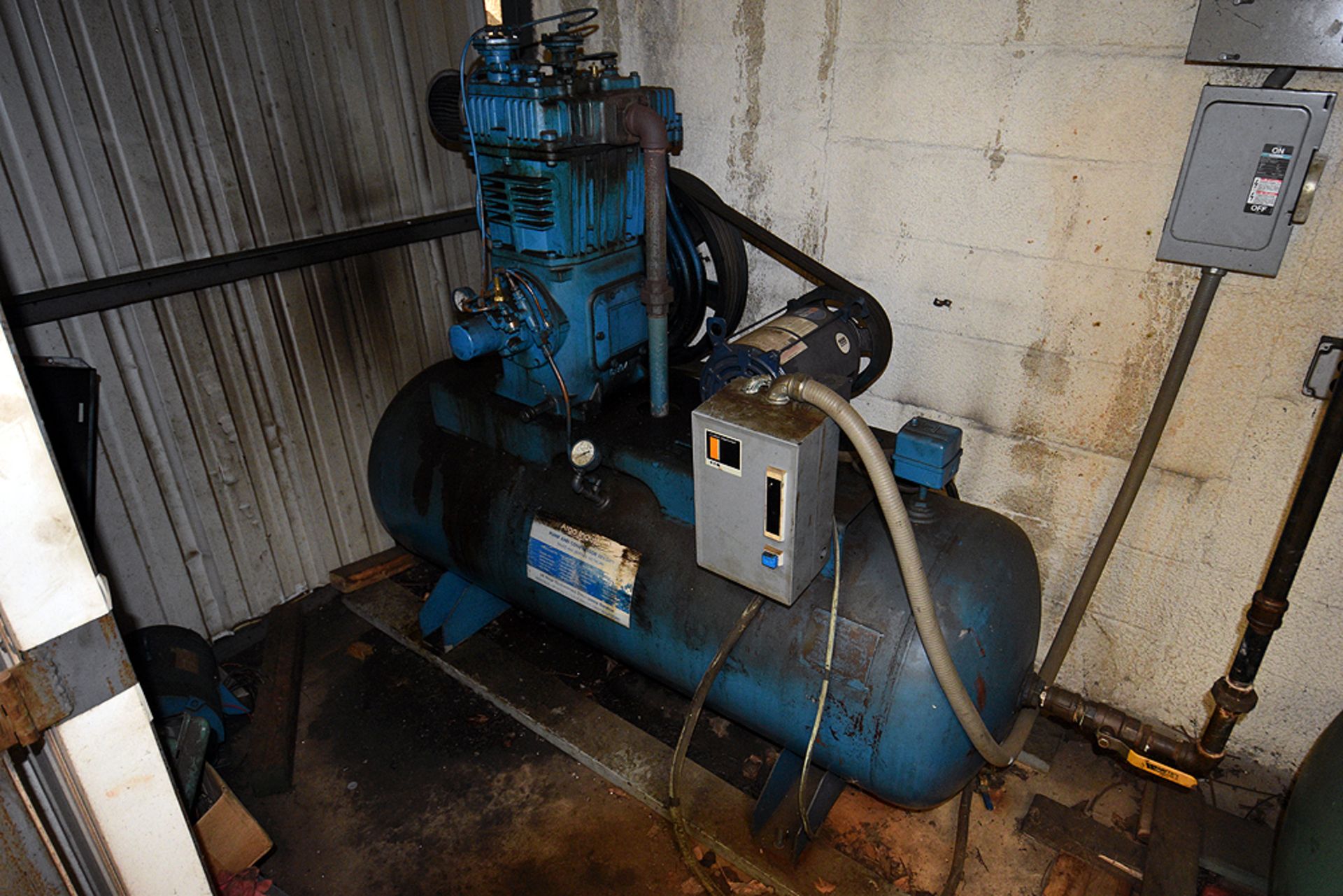 Air Compressor w/10 H.P. Motor