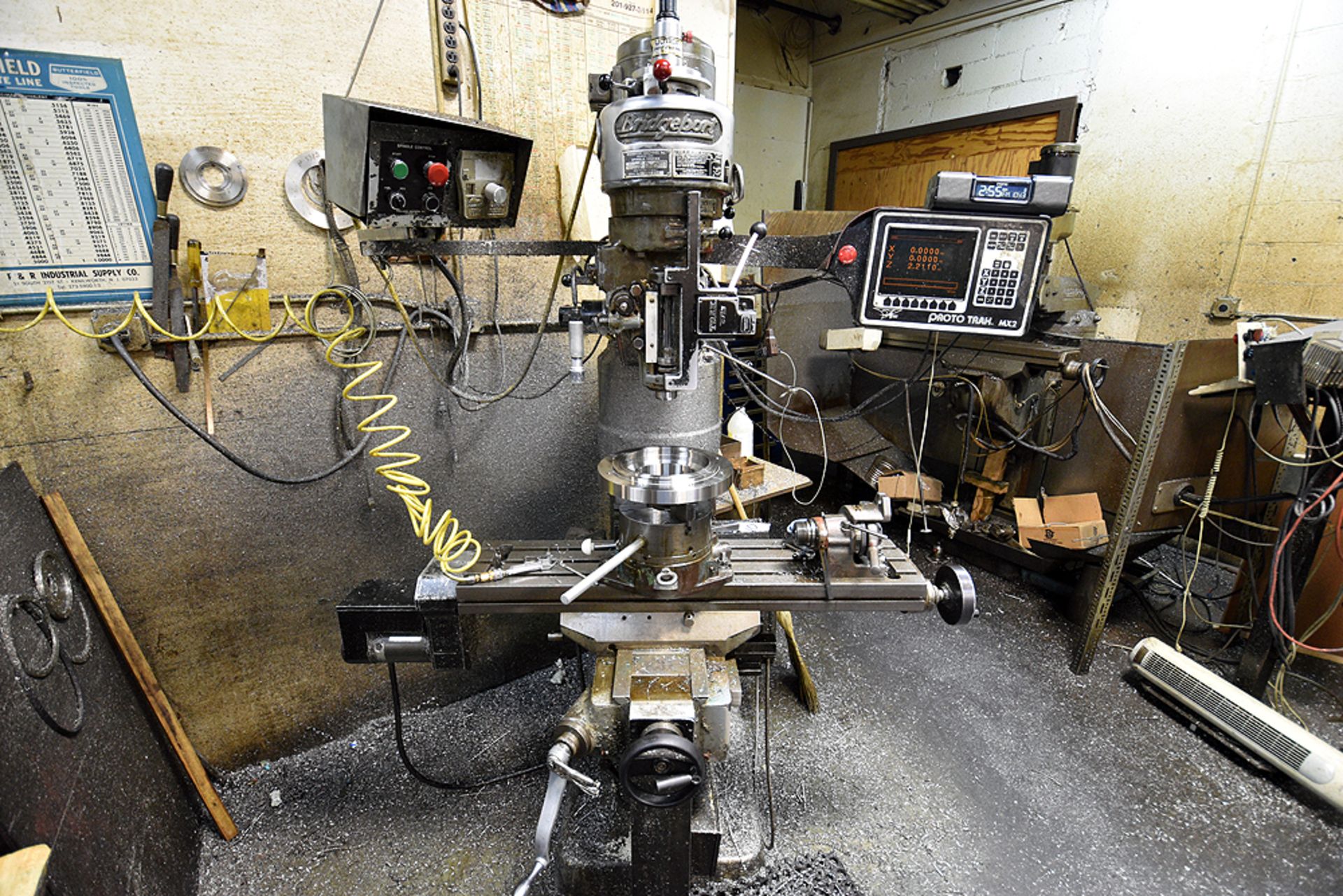 Bridgeport Vertical Milling Machine - Image 4 of 9