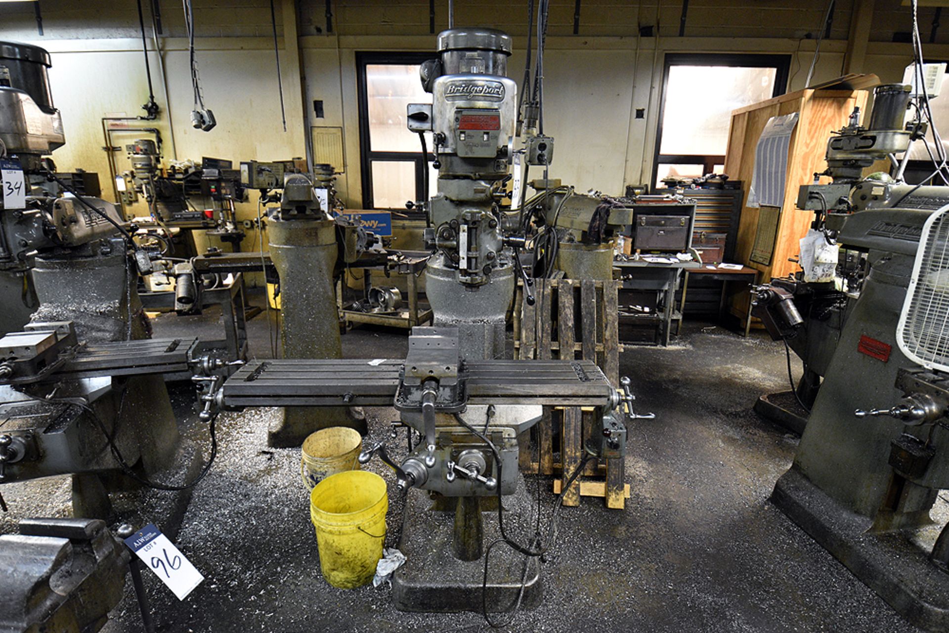 Bridgeport Series I Vertical Milling Machine, 2HP Motor, 48" Table (No Vise) - Image 2 of 6