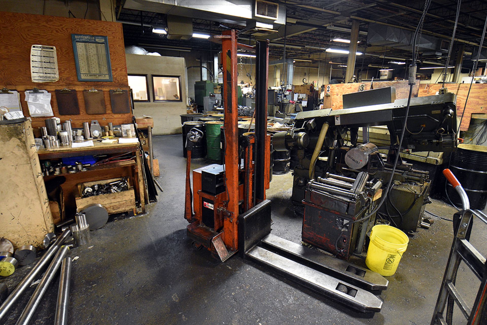 Lift Trucks Model K2HPS-66, 2,000Lb. Capacity Hydro-Electric Lift, s/n K-3716, w/Charger