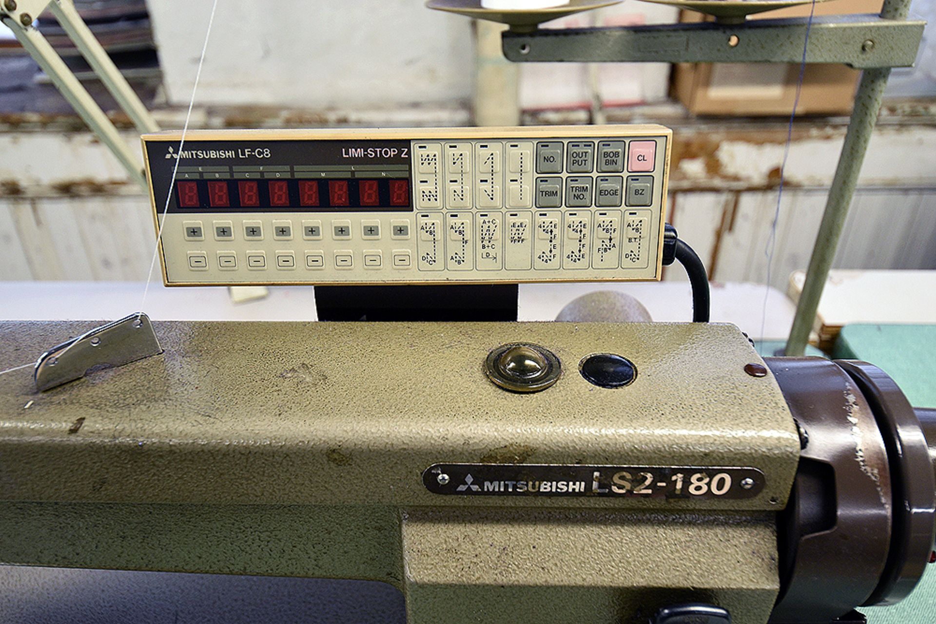 Mitsubishi LS2-180 Sewing Machine - Image 3 of 7