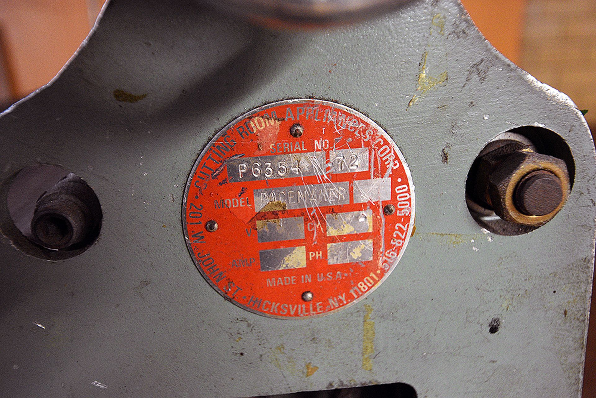 CRA Pacemaker Manual Spreading Machine - Image 3 of 6