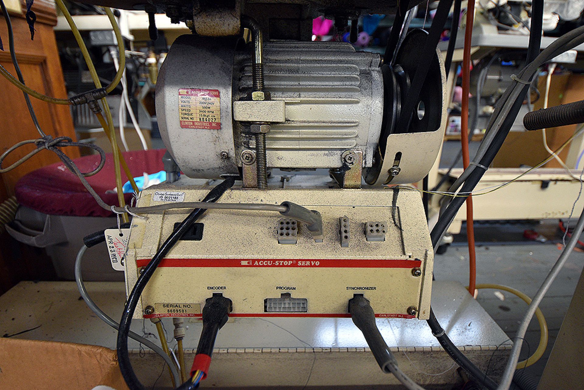 Pegasus Type E256-130 w/ Accu-stop Servo and Pedal - Image 3 of 6