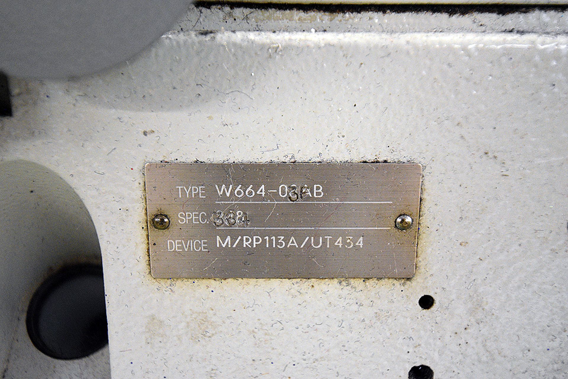 Pegasus W664-3CB w/ Synchro Motor - Image 2 of 6