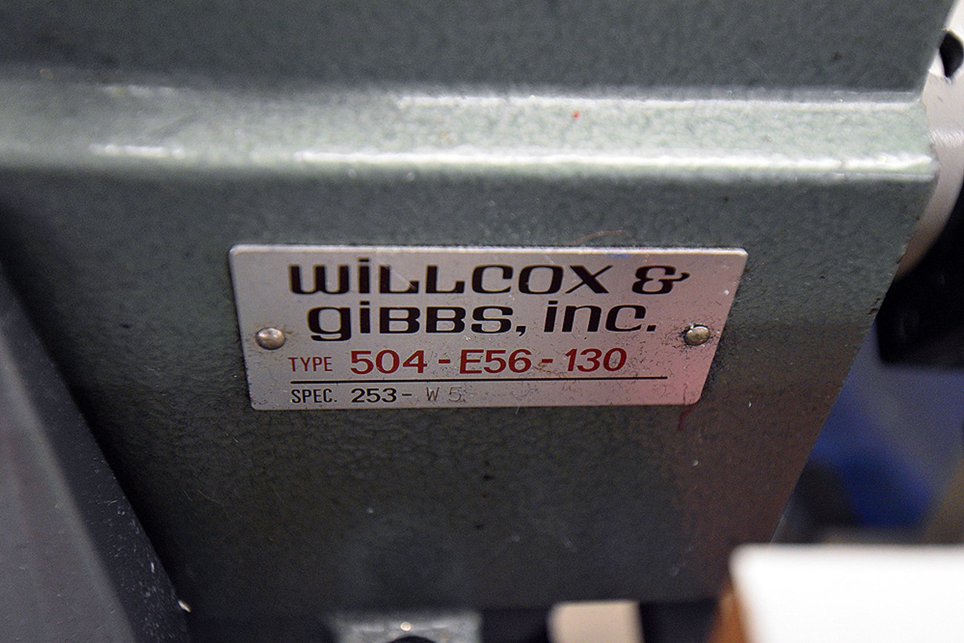Wilcox and Gibbs 504-E56-130 - Image 2 of 6