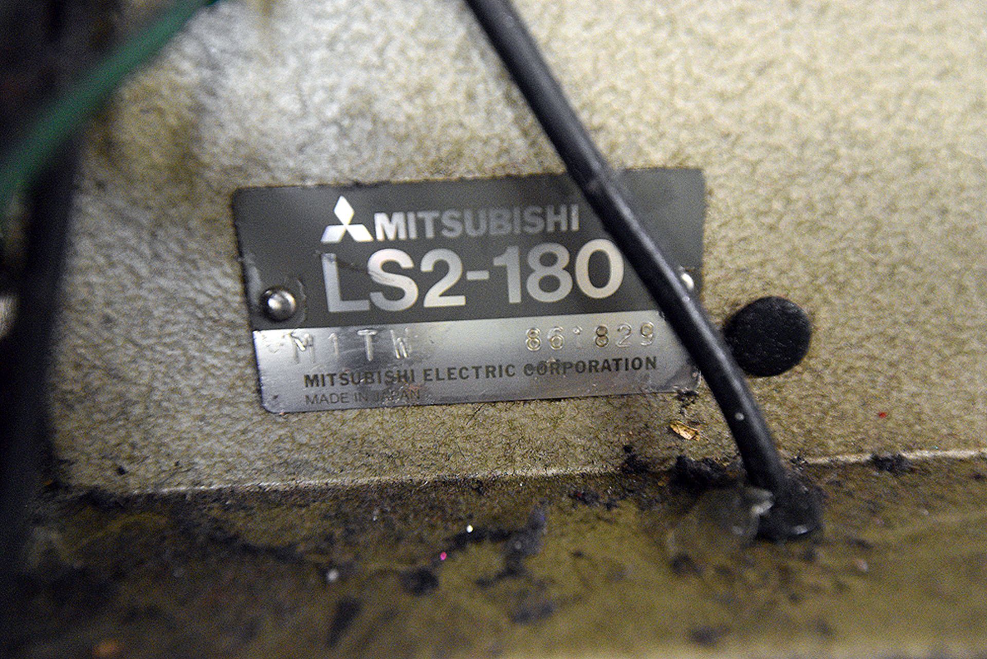 Mitsubishi LS2-180 w/ Limistop Z and Foot Pedal - Image 3 of 7