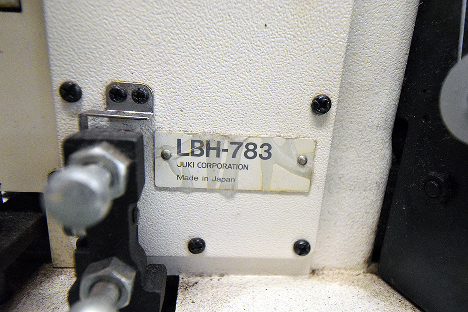 Juki LBH-783 w/ Motor and Foot Pedal - Image 3 of 5