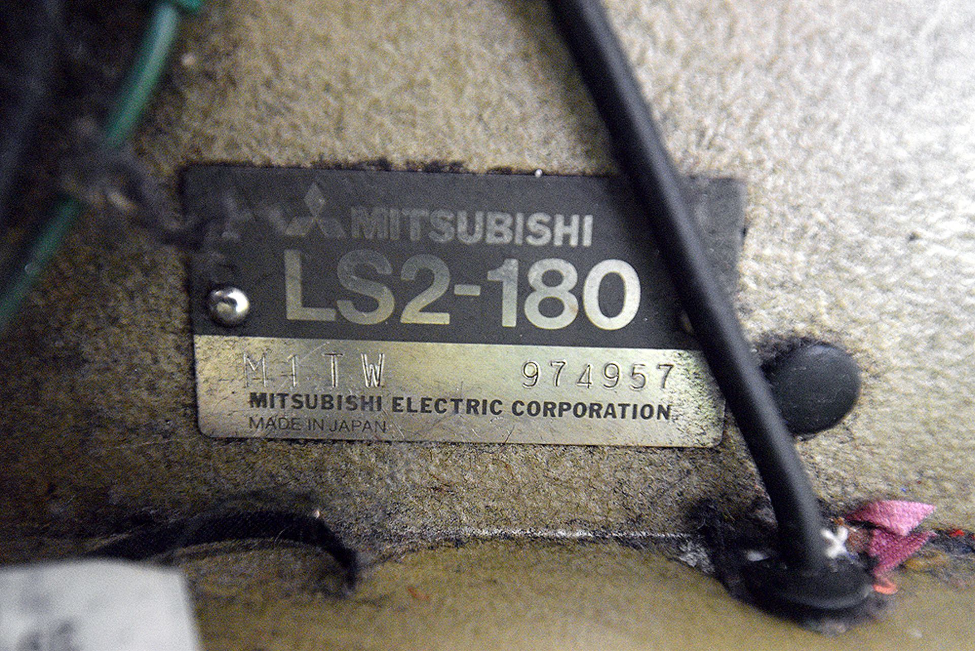 Mitsubishi LS2-180 w/ Limistop Z and Foot Pedal - Image 2 of 7